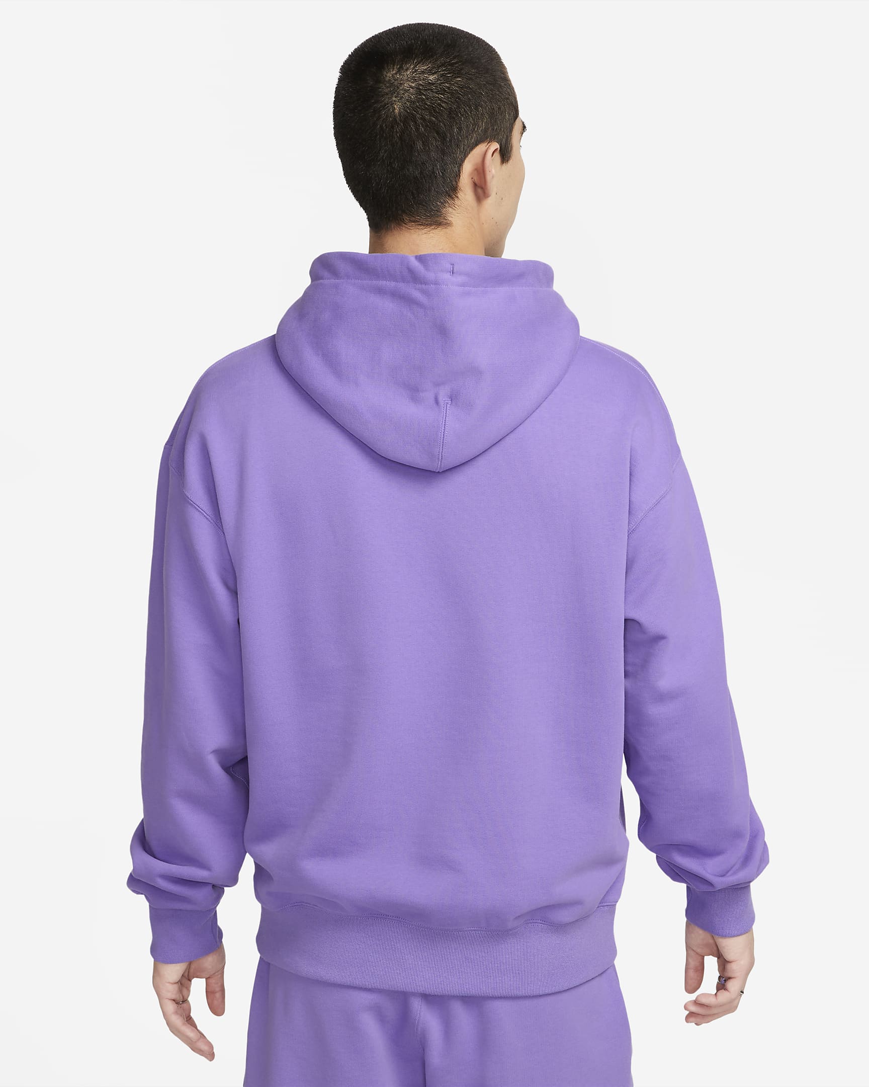 Nike Solo Swoosh Men's French Terry Pullover Hoodie. Nike VN