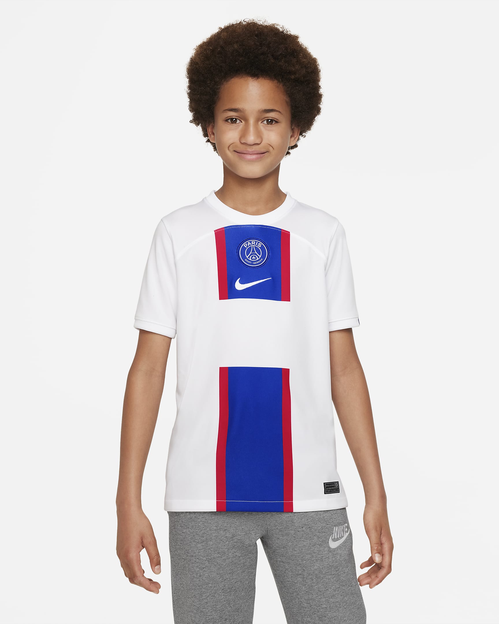 Paris Saint-Germain 2022/23 Stadium Third Big Kids' Nike Dri-FIT Soccer ...