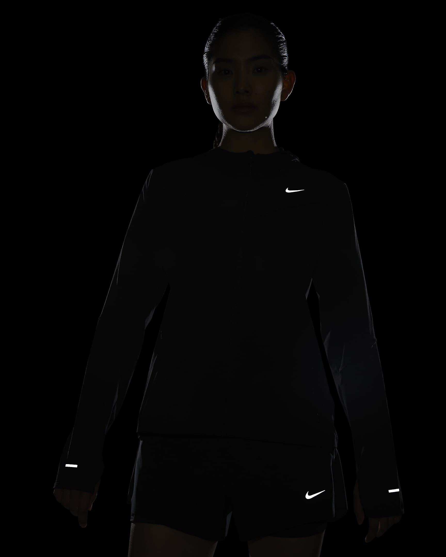 Nike Swift UV Women's Running Jacket - Black