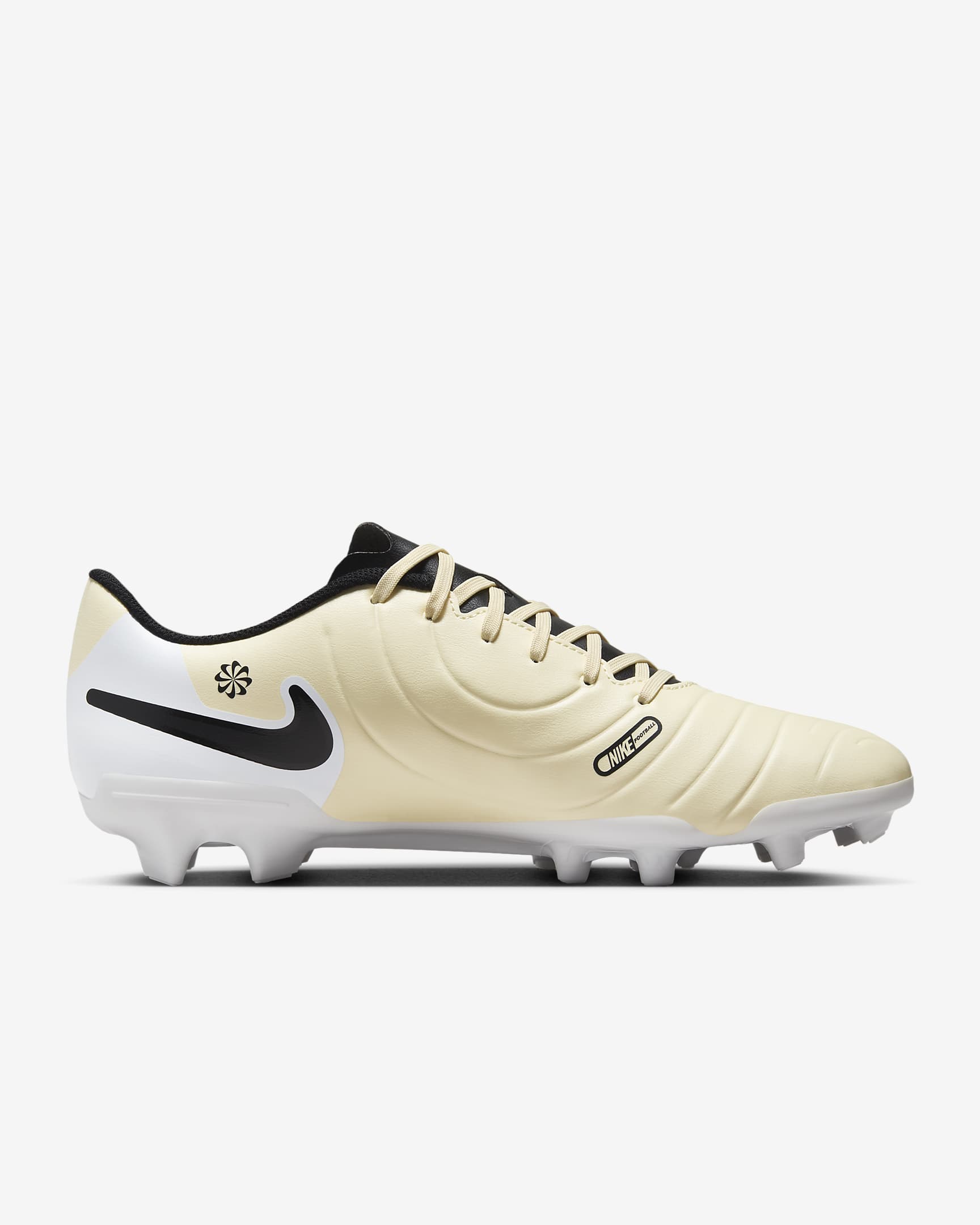 Nike Tiempo Legend 10 Club Multi-Ground Low-Top Football Boot - Lemonade/Metallic Gold Coin/Black