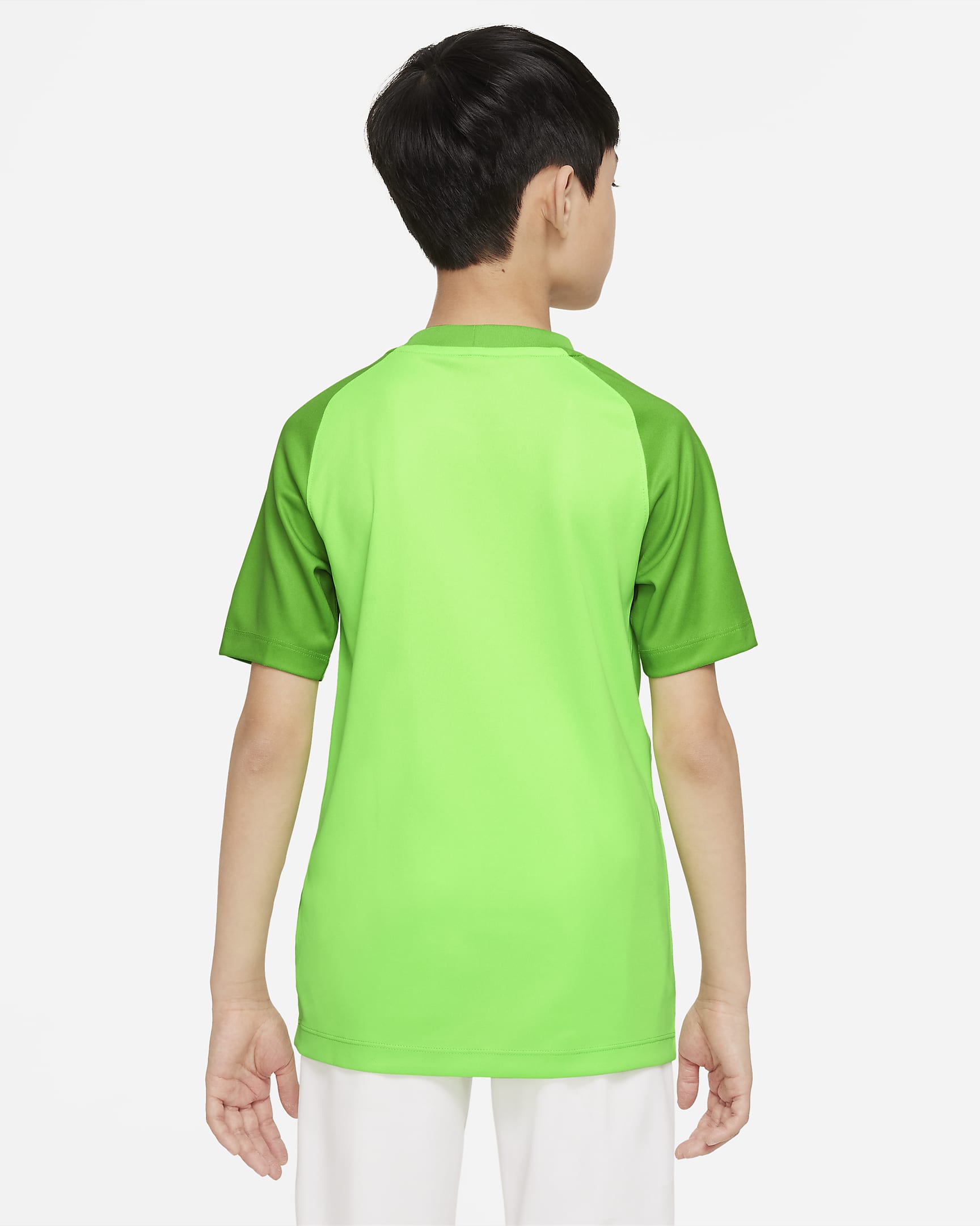 Galatasaray 2022/23 Goalkeeper Older Kids' Nike Dri-FIT Short-Sleeve Football Top - Green Strike/Mean Green/Black