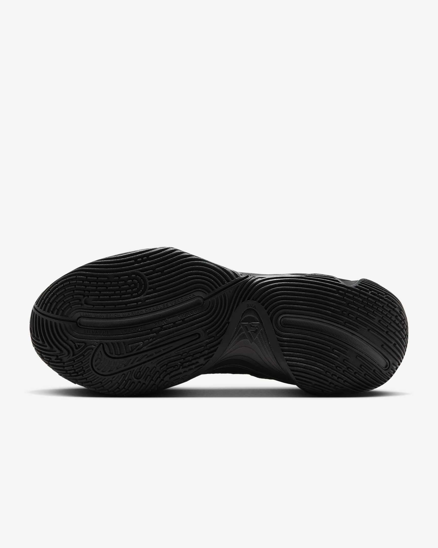 Tenis de básquetbol Giannis Immortality 4 - Negro/Negro/Negro