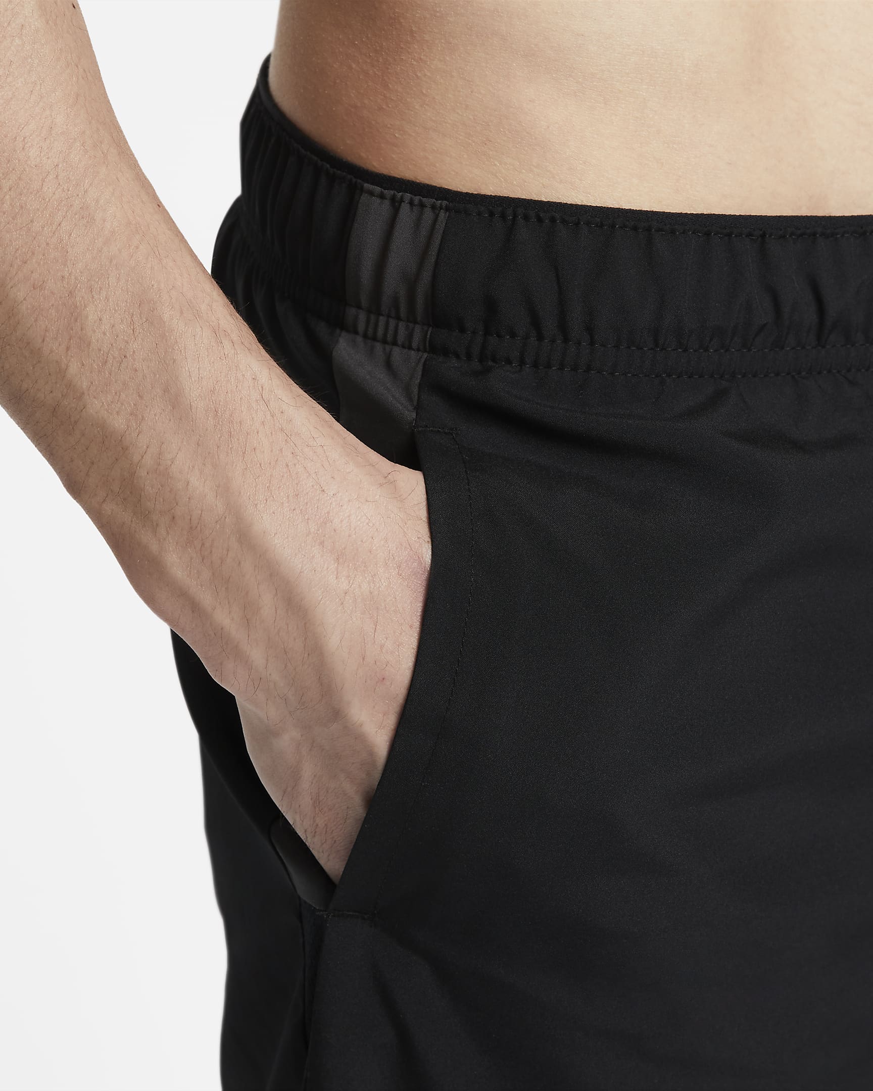 Nike Dri-FIT Run Division Challenger Men's 13cm (approx.) Brief-Lined Running Shorts - Black/Anthracite