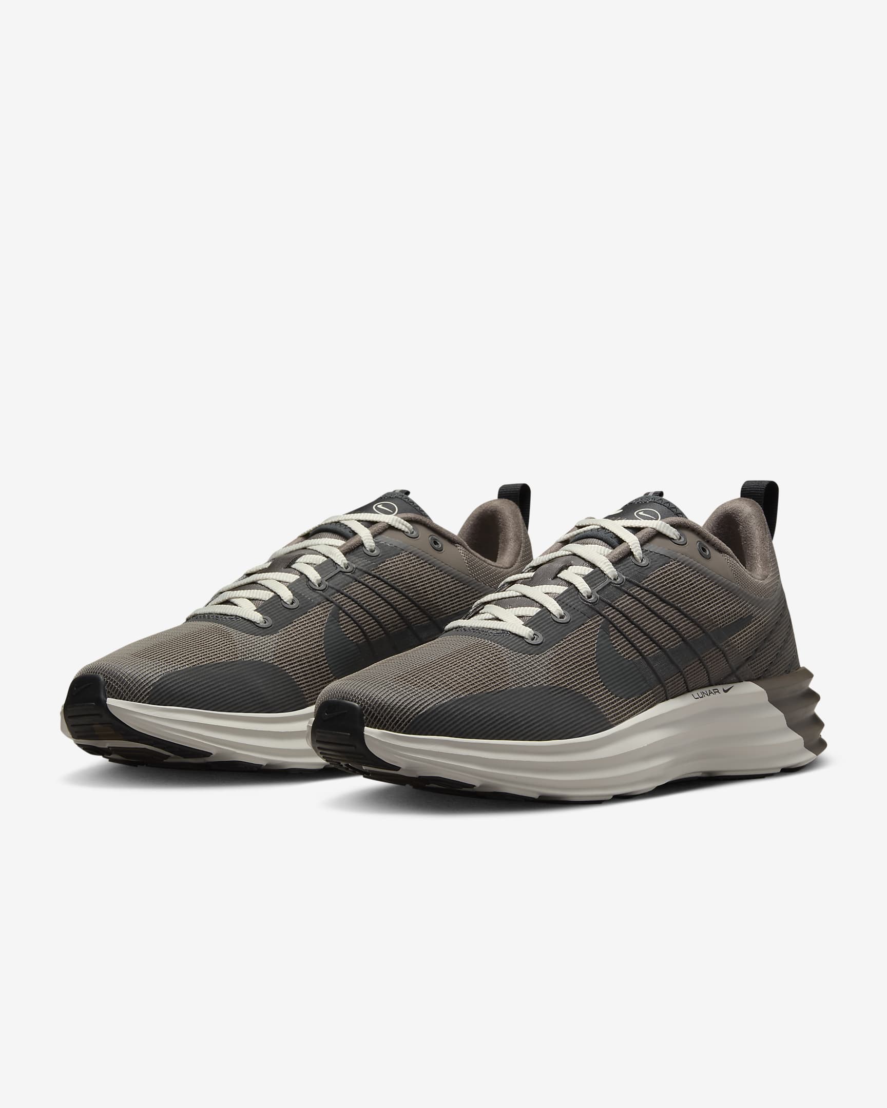 Nike Lunar Roam Men's Shoes - Cave Stone/Ironstone/Baroque Brown/Dark Smoke Grey