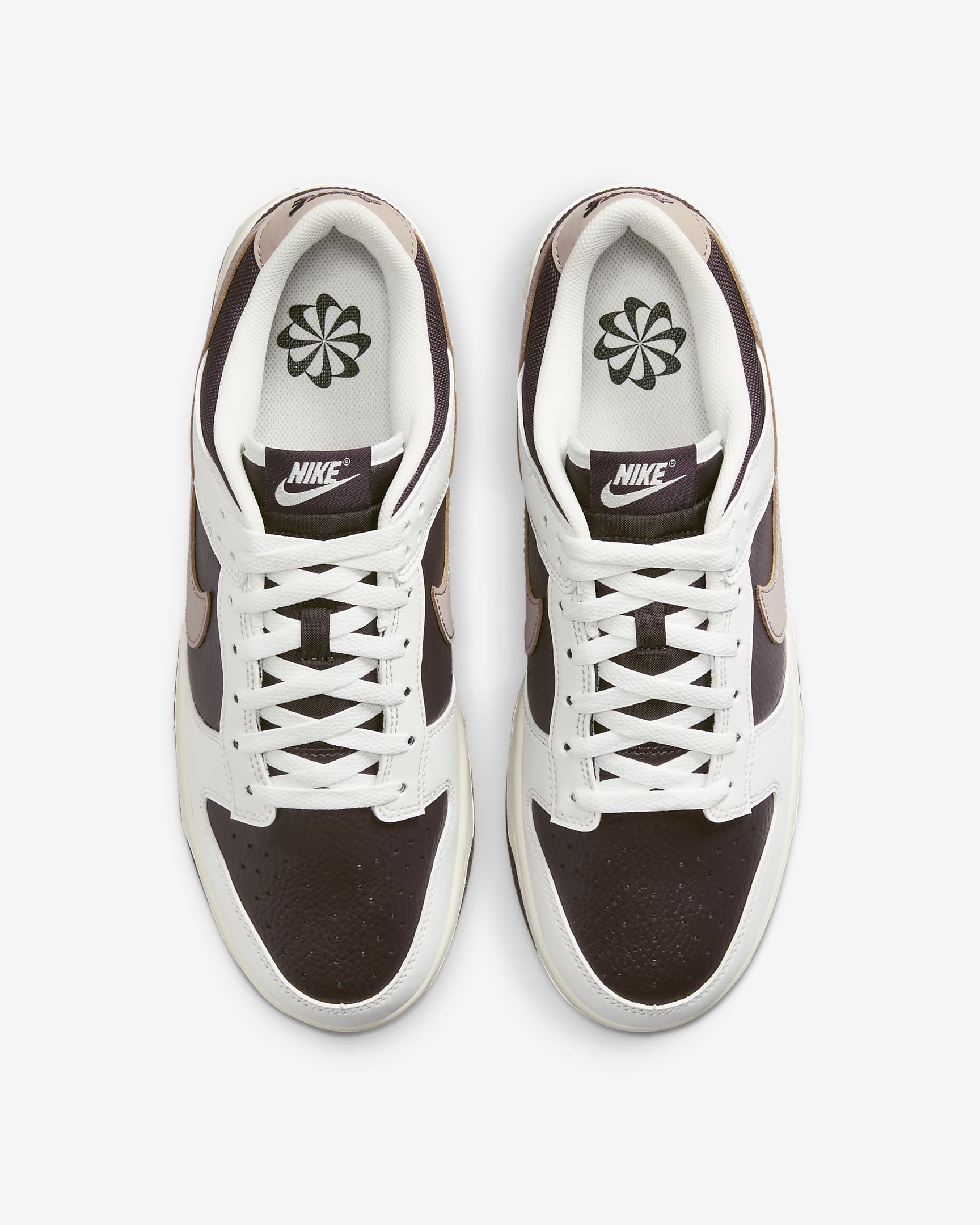 Buty męskie Nike Dunk Low - Summit White/Baroque Brown/Phantom/Khaki