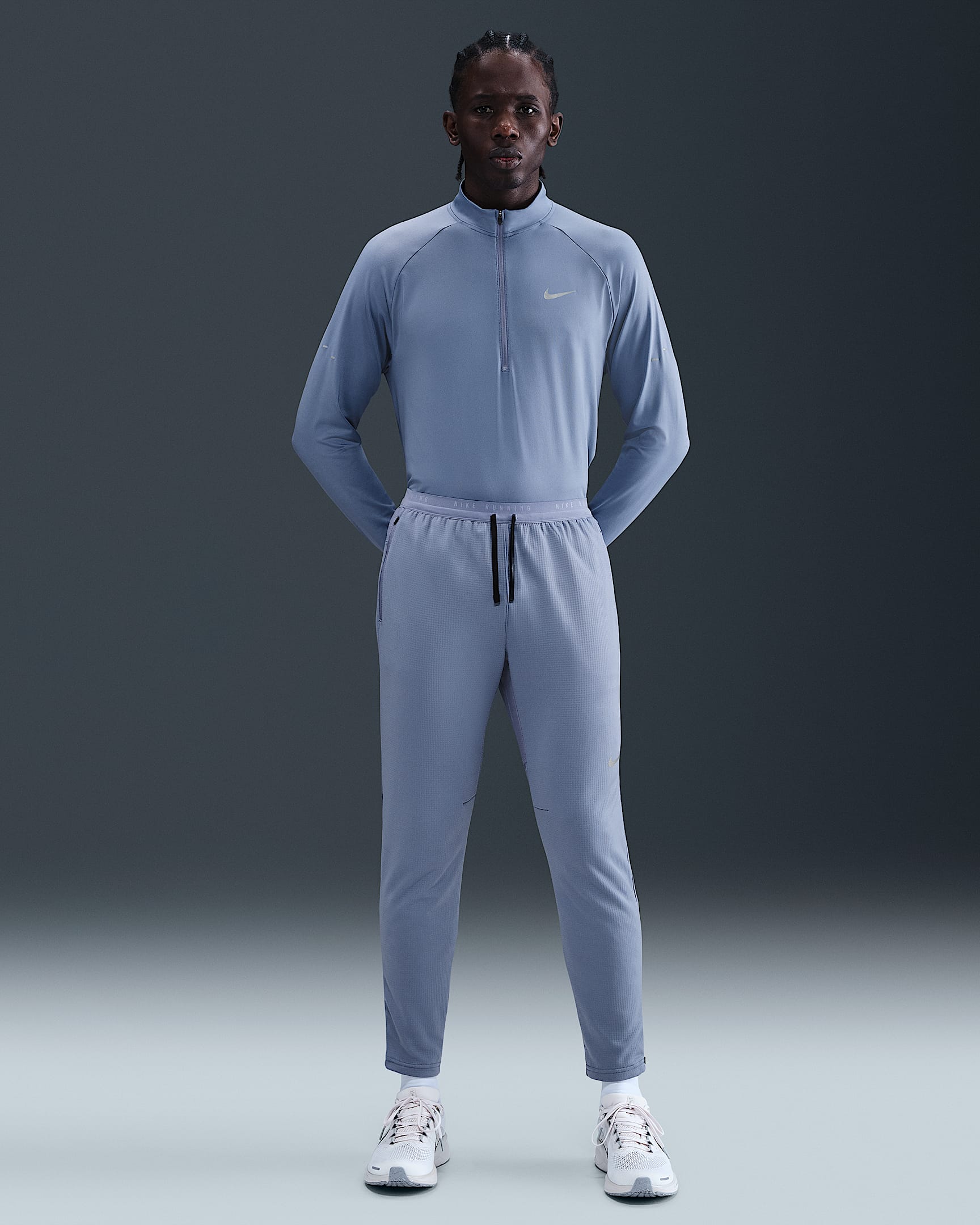 Nike Stride Dri-FIT Strick-Laufhose (Herren) - World Indigo