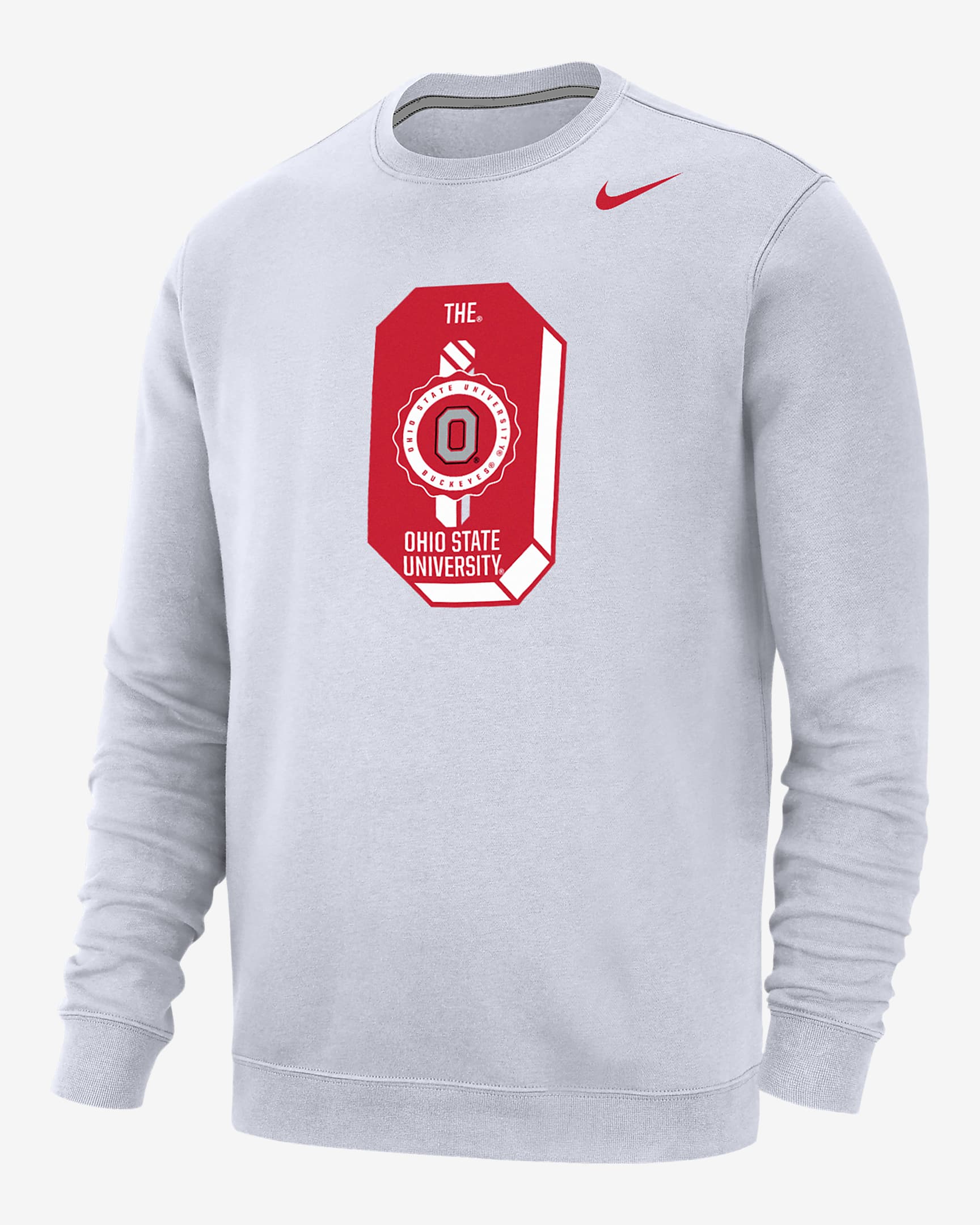 Ohio State Club Fleece Men's Nike College Sweatshirt. Nike.com