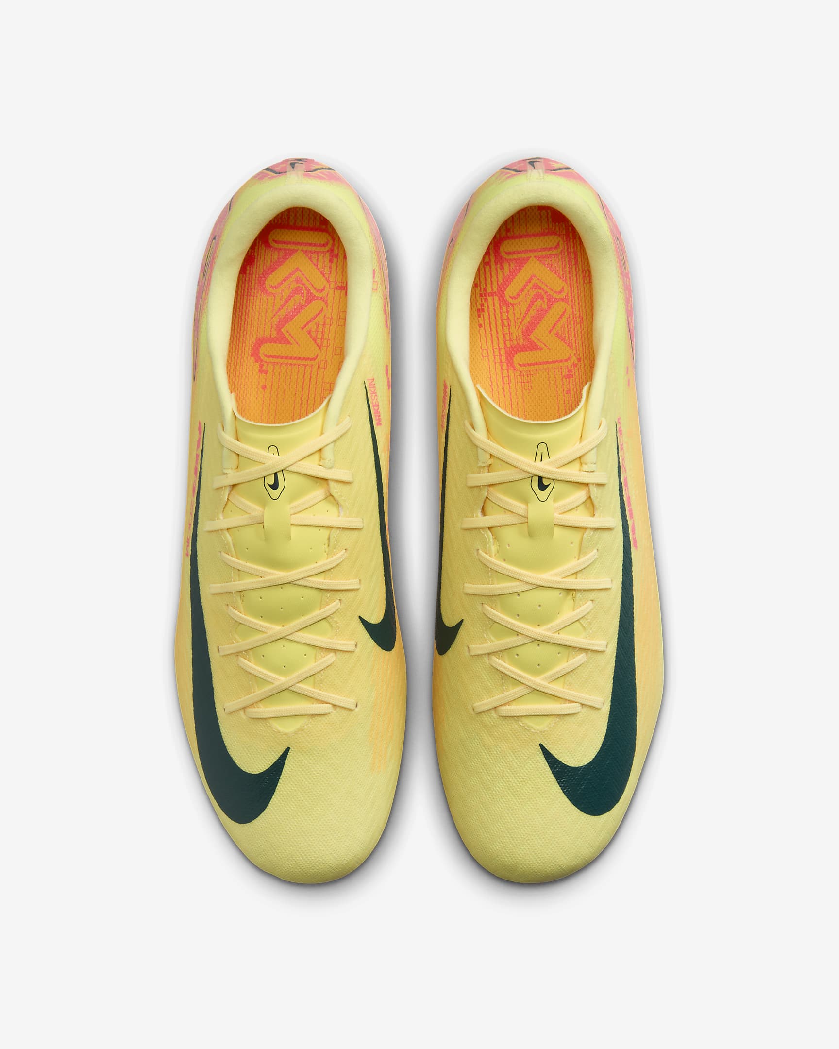 Nike Mercurial Vapor 16 Academy "Kylian Mbappé" MG Low-Top-fodboldstøvler - Light Laser Orange/Armory Navy