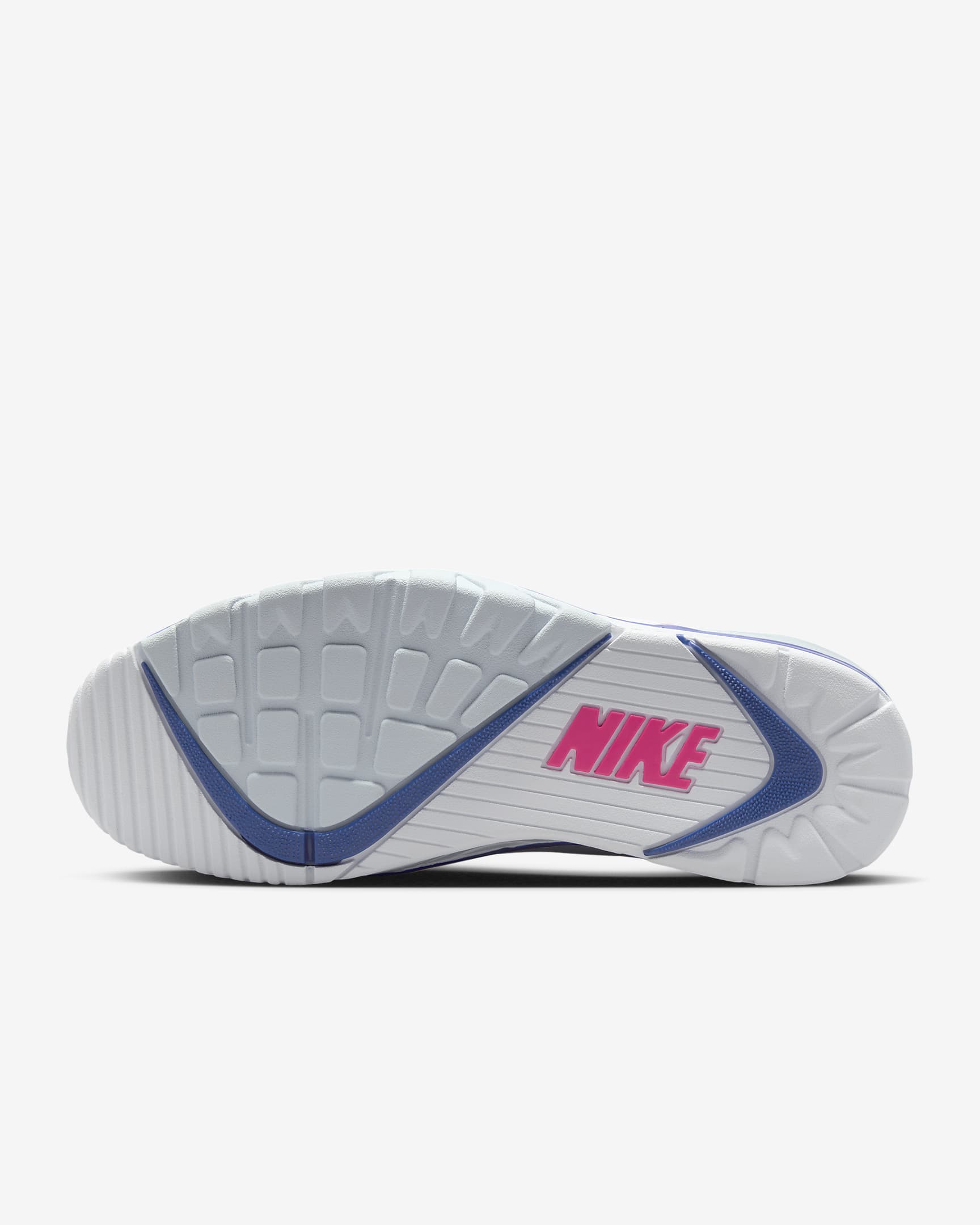 Nike Air Cross Trainer 3 Low Shoes - White/Racer Blue/Flat Silver/Hyper Pink