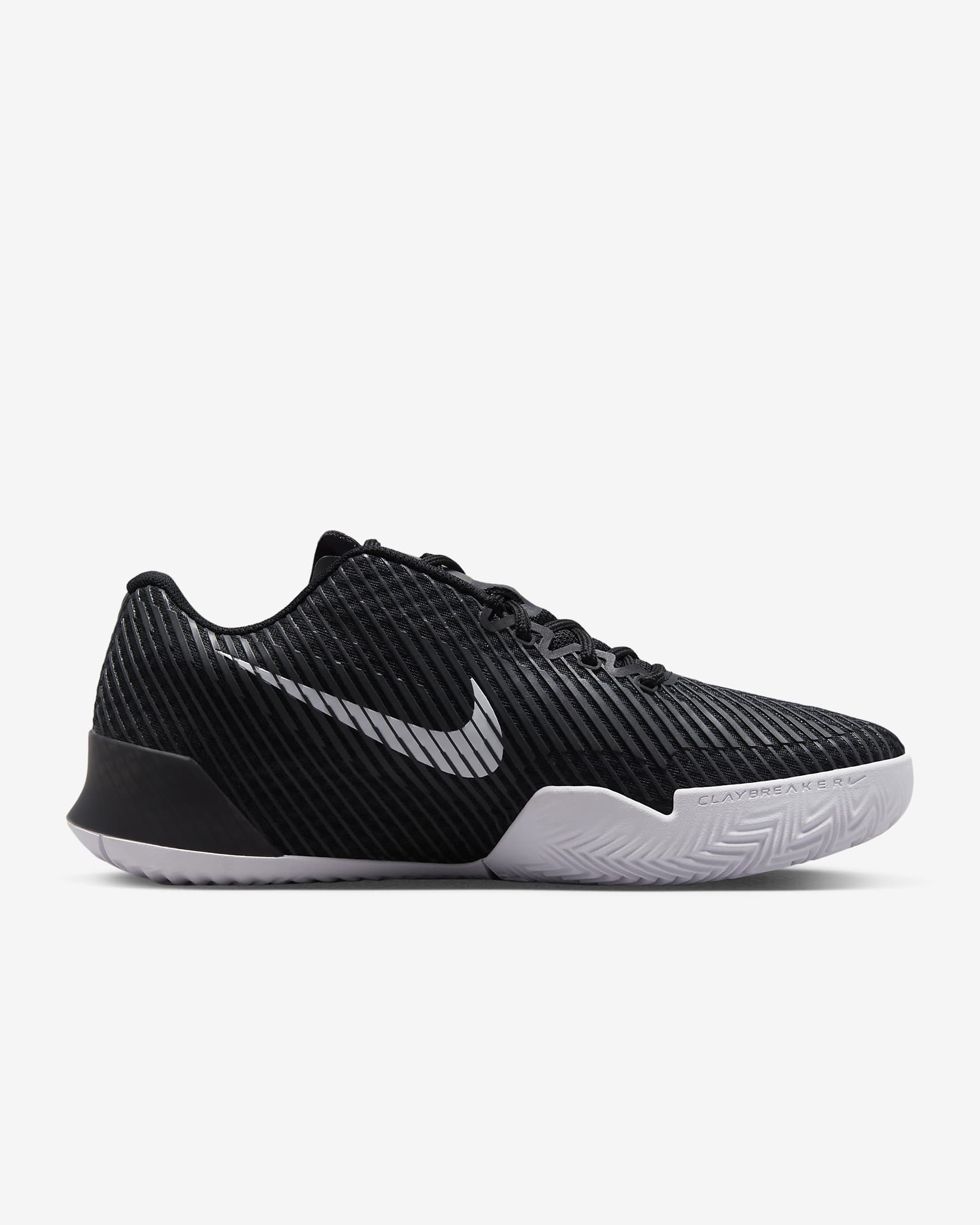 NikeCourt Air Zoom Vapor 11 Women's Clay Tennis Shoes - Black/Anthracite/White