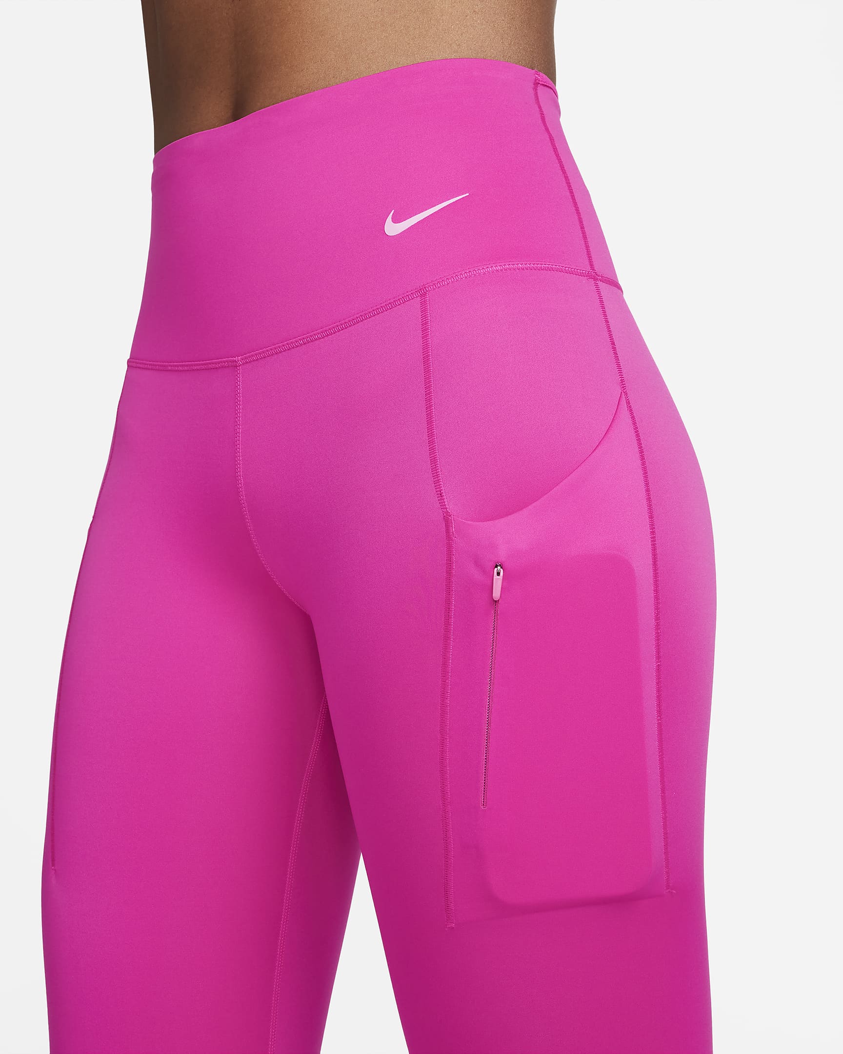 Nike Go Women's Firm-Support High-Waisted 7/8 Leggings with Pockets ...