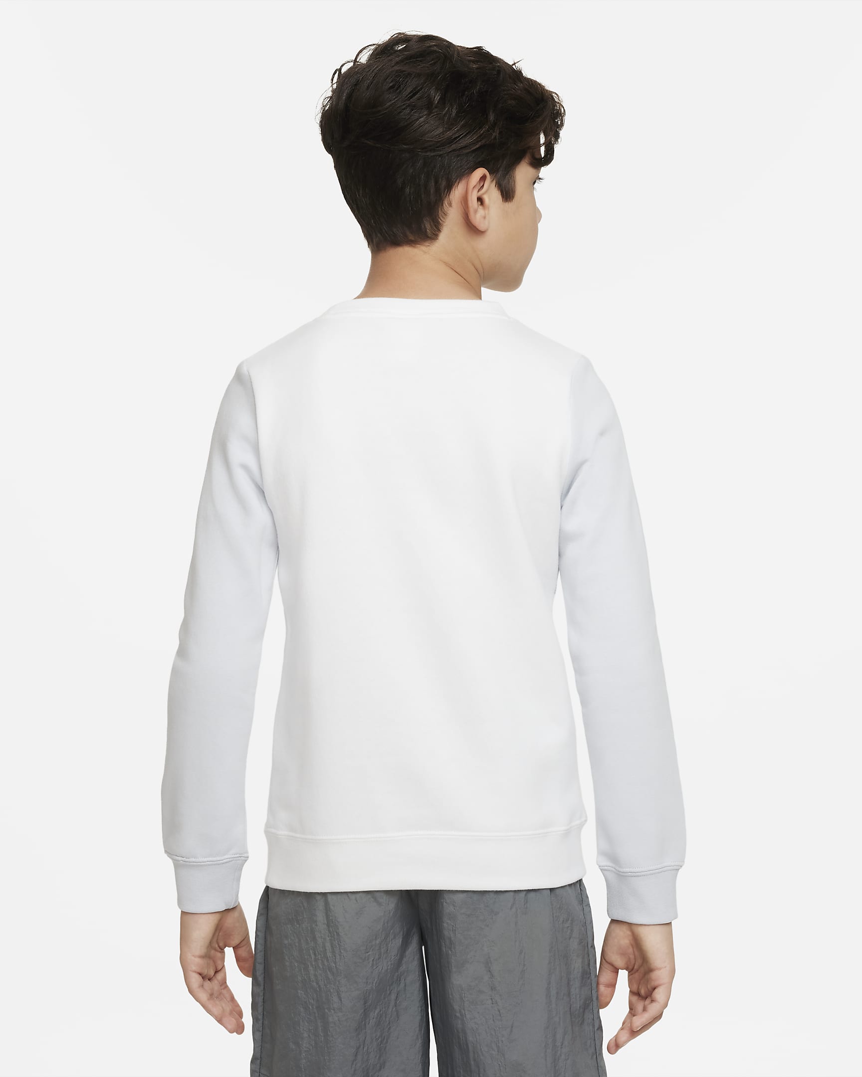 Nike Sportswear Hybrid Older Kids' (Boys') Fleece Sweatshirt. Nike NZ