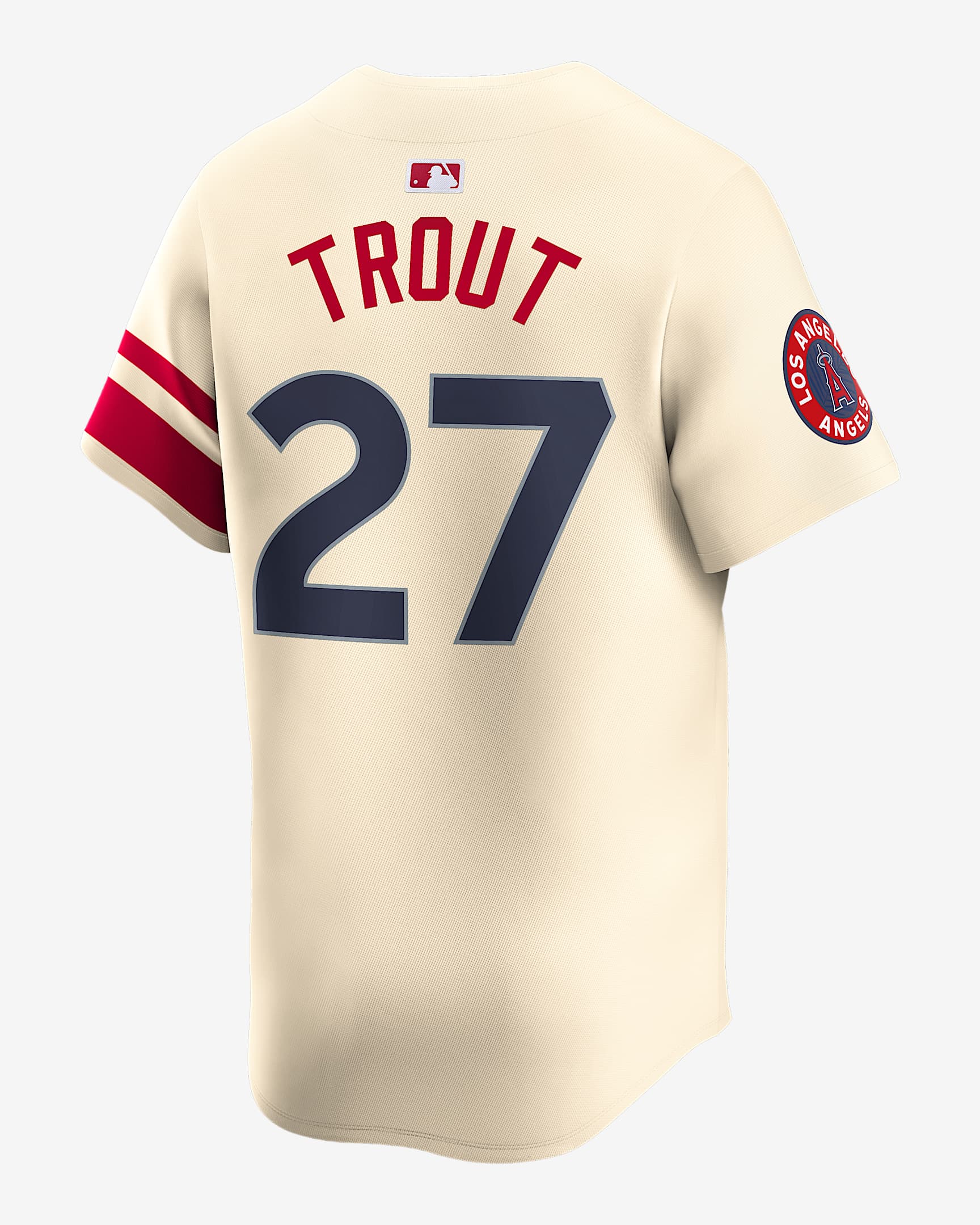 Jersey Nike DriFIT ADV de la MLB Limited para hombre Mike Trout Los