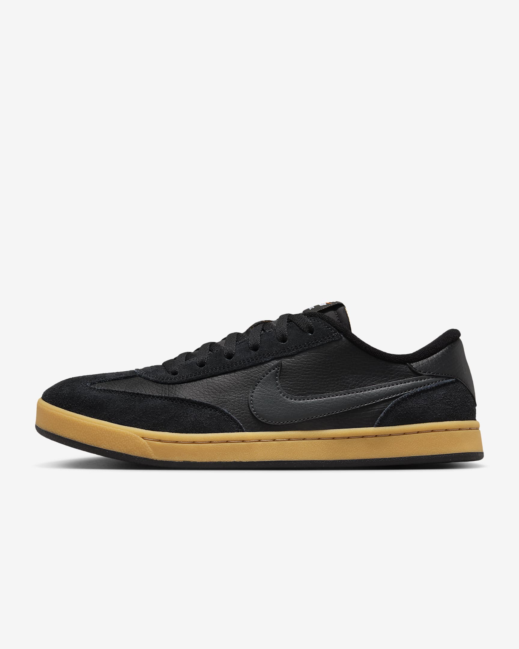 Nike SB FC Classic Skate Shoes - Black/Black/Vivid Orange/Anthracite