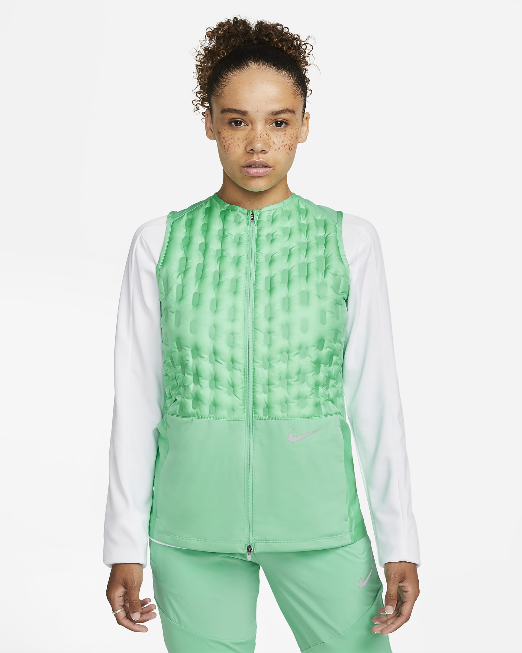 womens nike running gilet