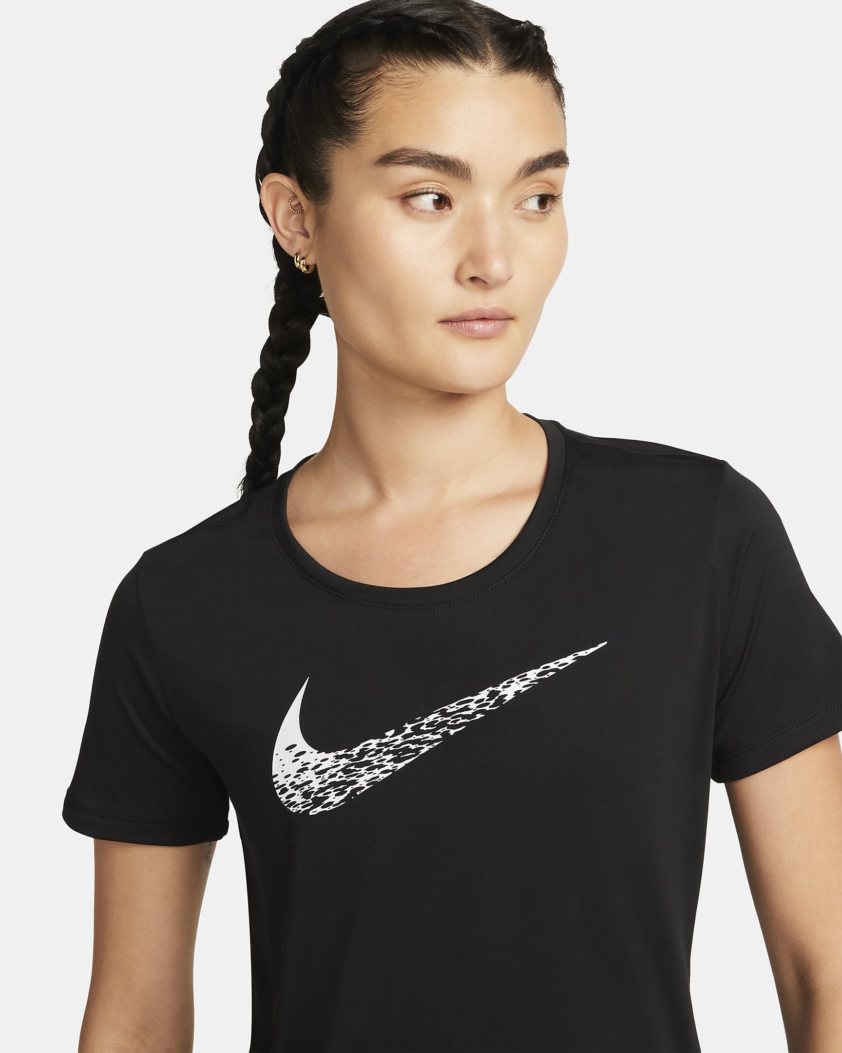 Nike Swoosh Run Womens Short Sleeve Running Top Nike Id 7371