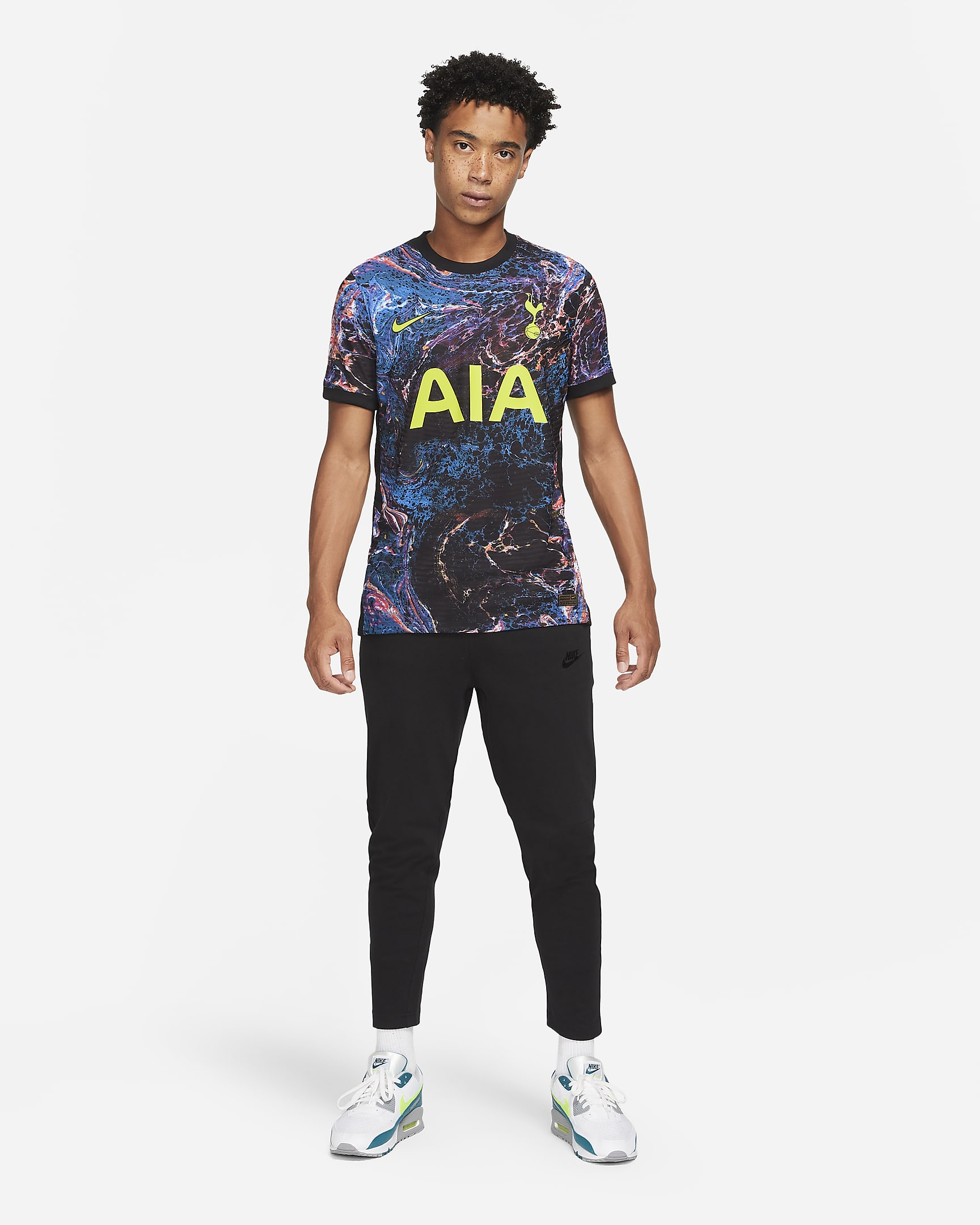 Tottenham Hotspur 202122 Match Away Mens Nike Dri Fit Adv Football Shirt Nike Lu