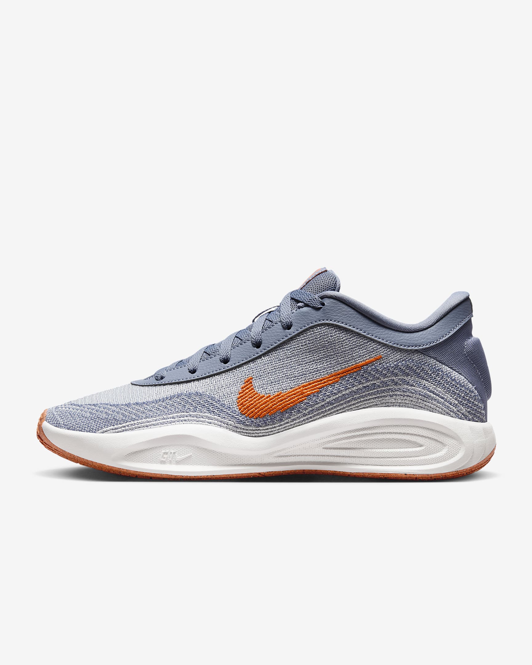 G.T. Hustle Academy Zapatillas de baloncesto - Ashen Slate/Platinum Tint/Total Orange