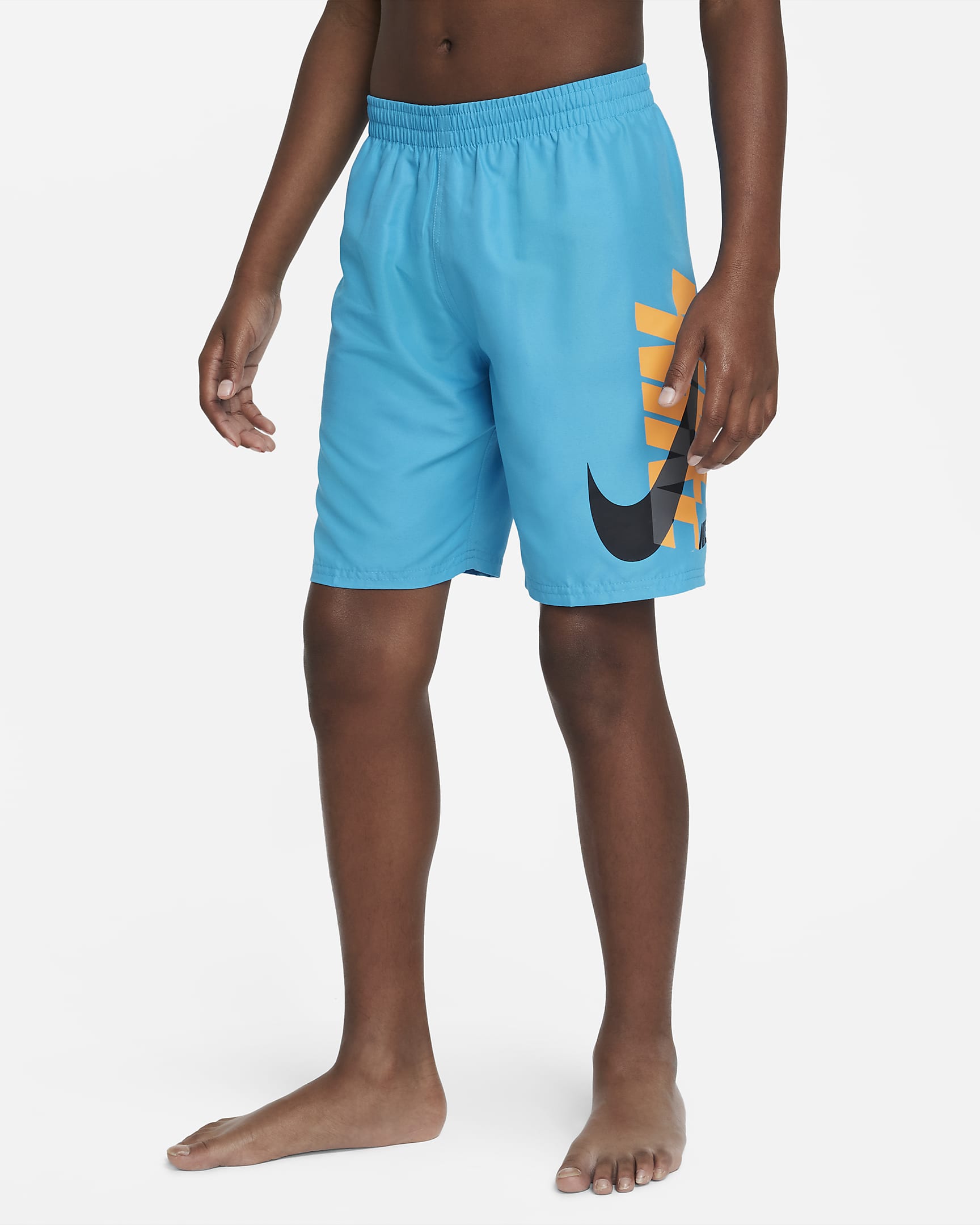 Nike Big Kids' (Boys') 7" Volley Shorts - Blue Lightning