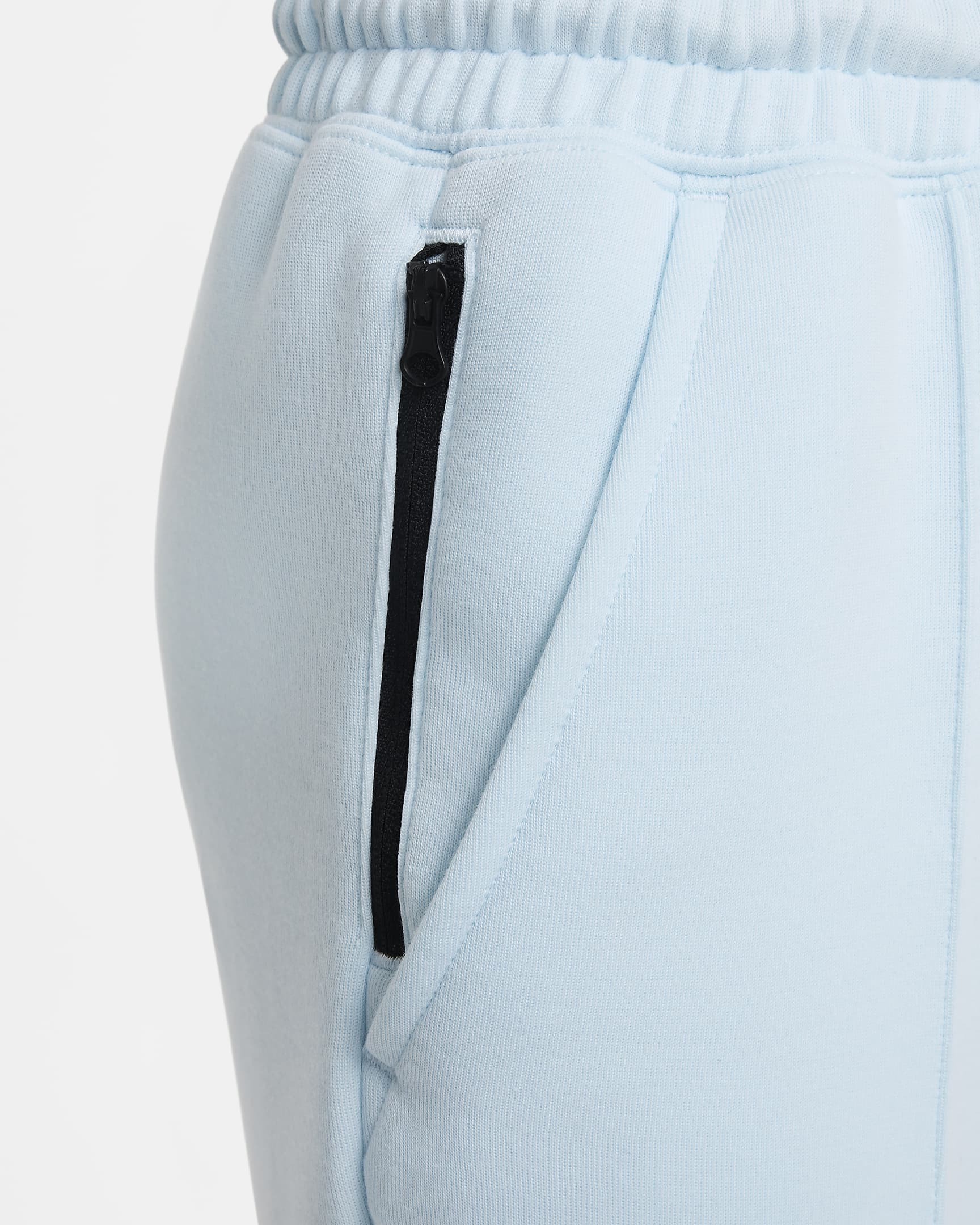 Pantalon de survêtement Nike Sportswear Tech Fleece pour ado (fille) - Glacier Blue/Noir/Noir