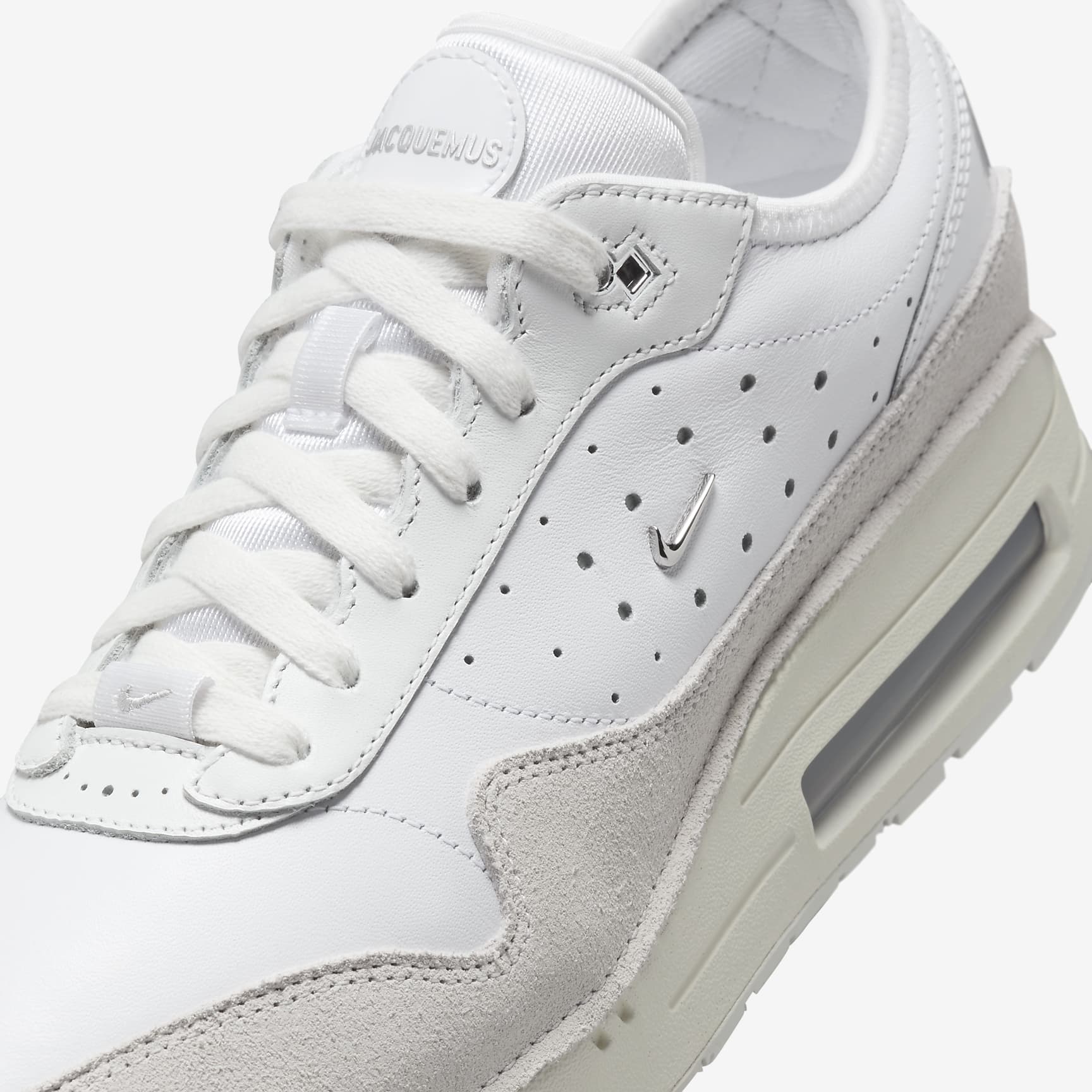 Tenis para mujer Nike Air Max 1 SP - Blanco cumbre/Vela/Plata metalizado