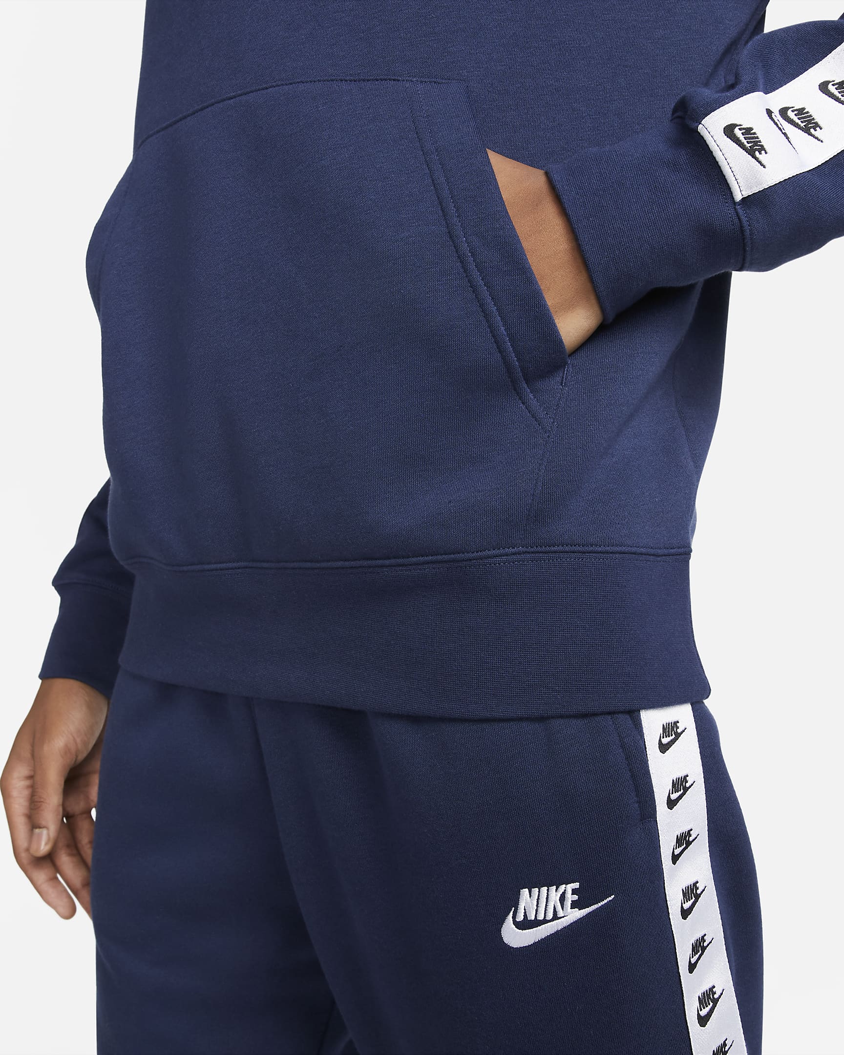 Nike Sportswear Sport Essential Men's Fleece Hooded Tracksuit. Nike LU