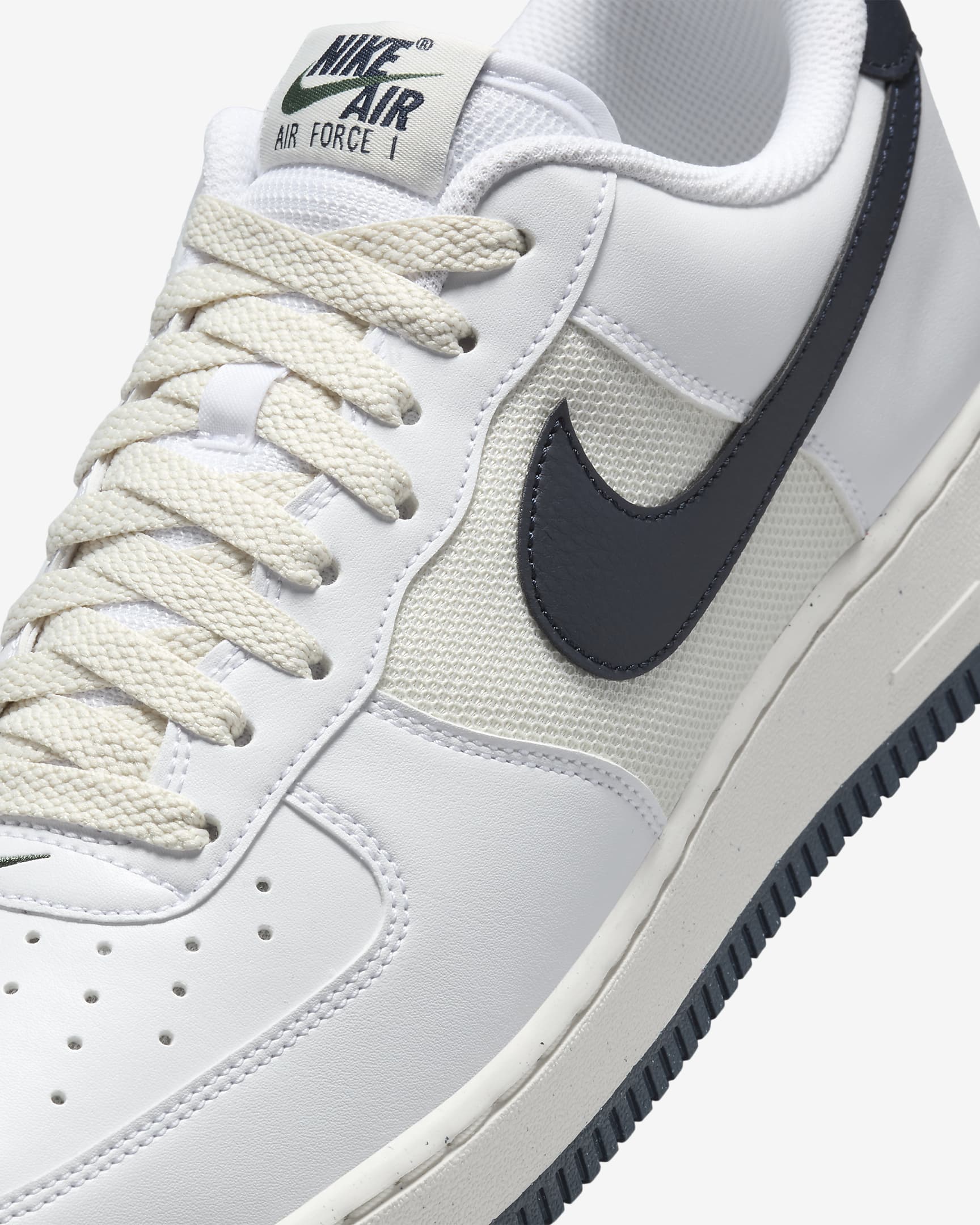 Sapatilhas Nike Air Force 1 '07 para homem - Branco/Fir/Phantom/Obsidian