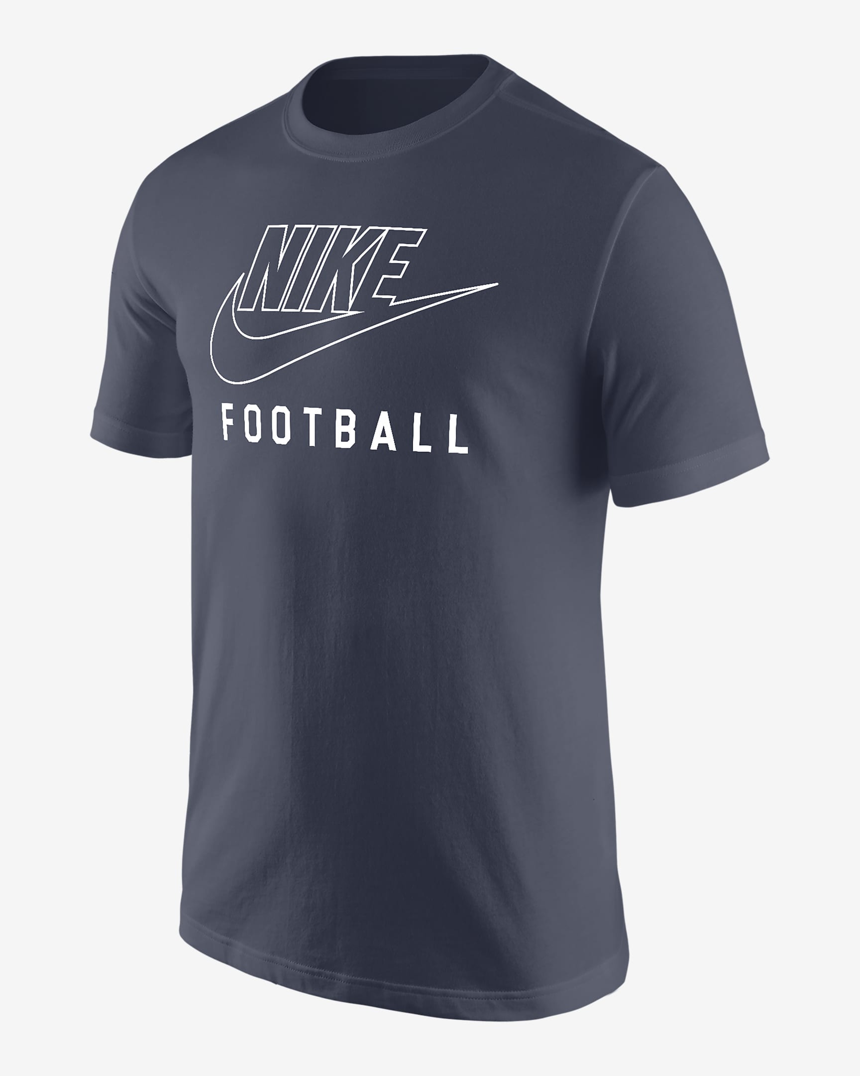 Nike Swoosh Men's Football T-Shirt - Thunder Blue