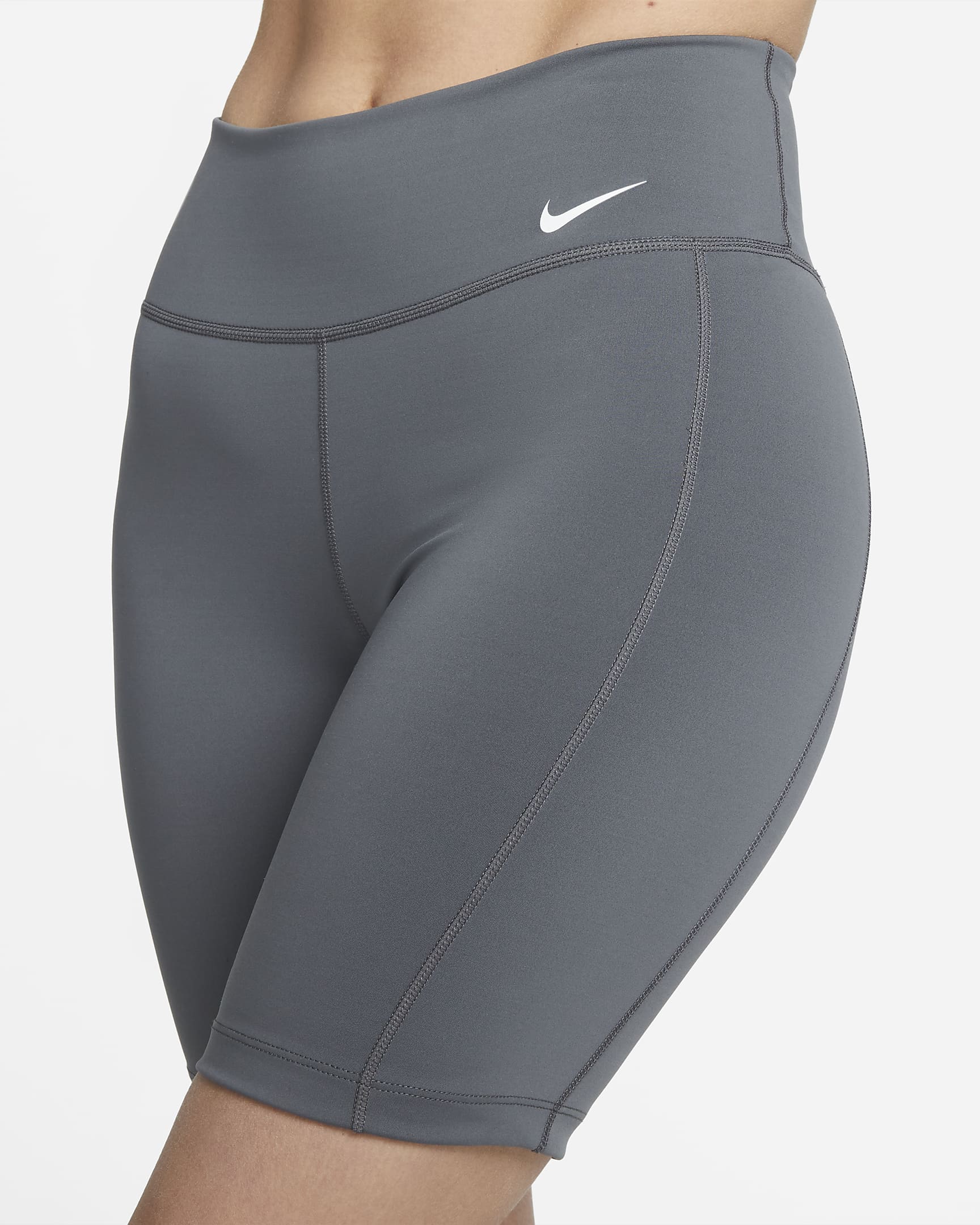 Nike One Leak Protection Women S Mid Rise 18cm Approx Period Biker Shorts Nike Cz