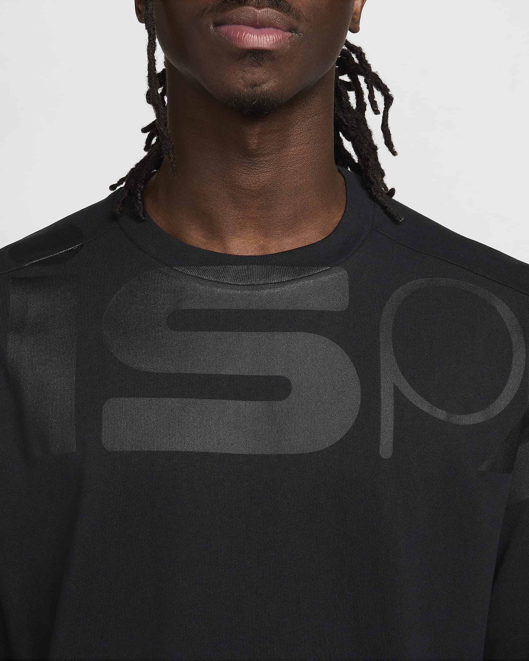 Nike ISPA Long-Sleeve Top - Black/Black