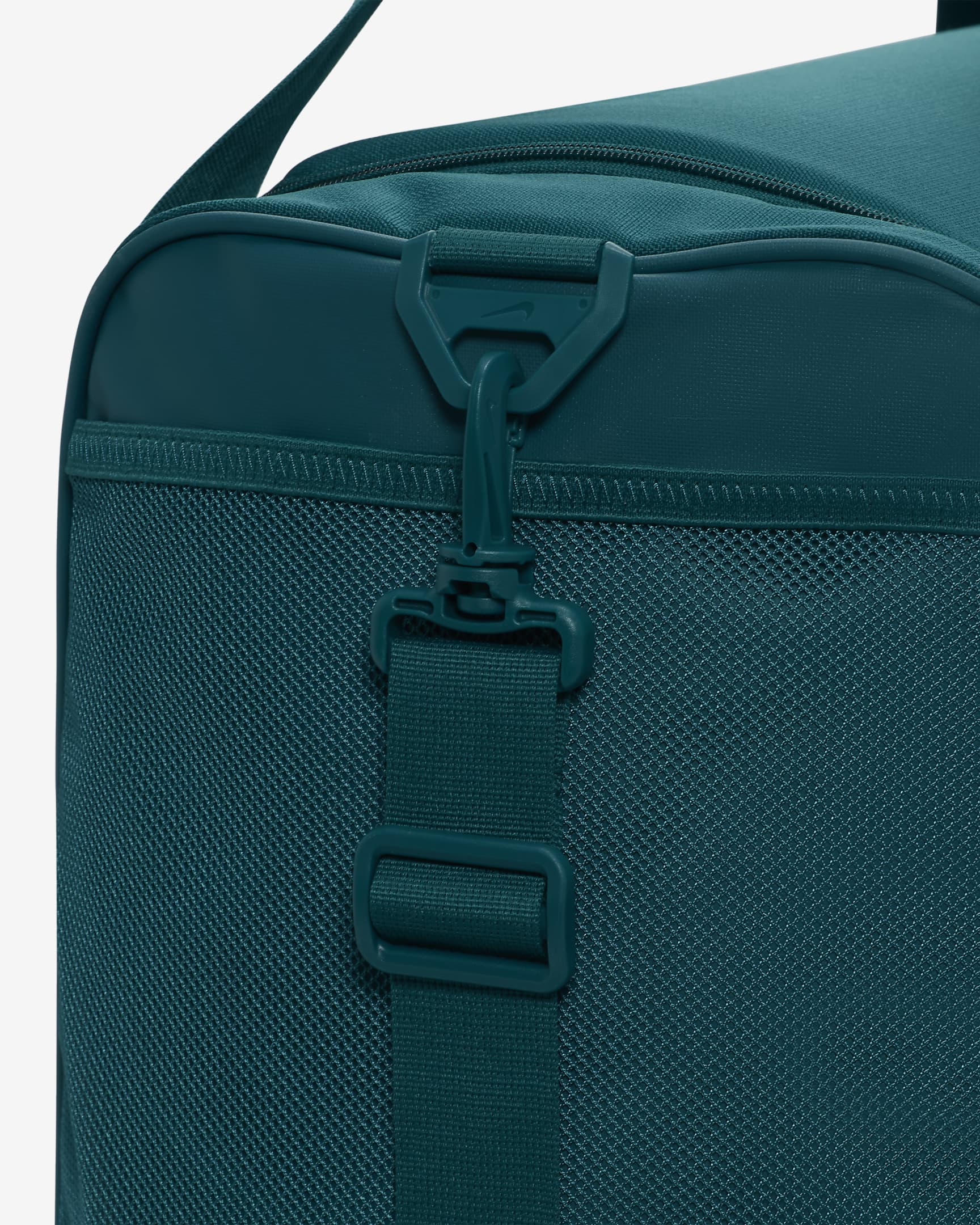 Nike Brasilia 9.5 Training Duffel Bag (Medium, 60L) - Geode Teal/Black/Sundial