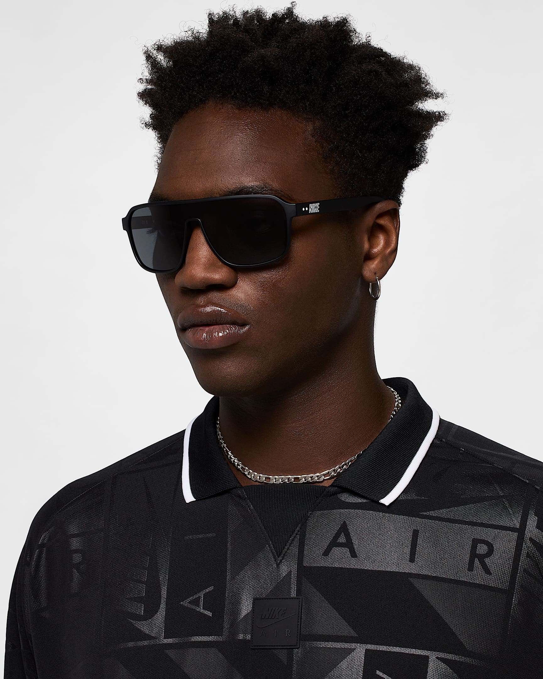 Nike Vintage Flyer Mirrored Sunglasses - Black/Grey
