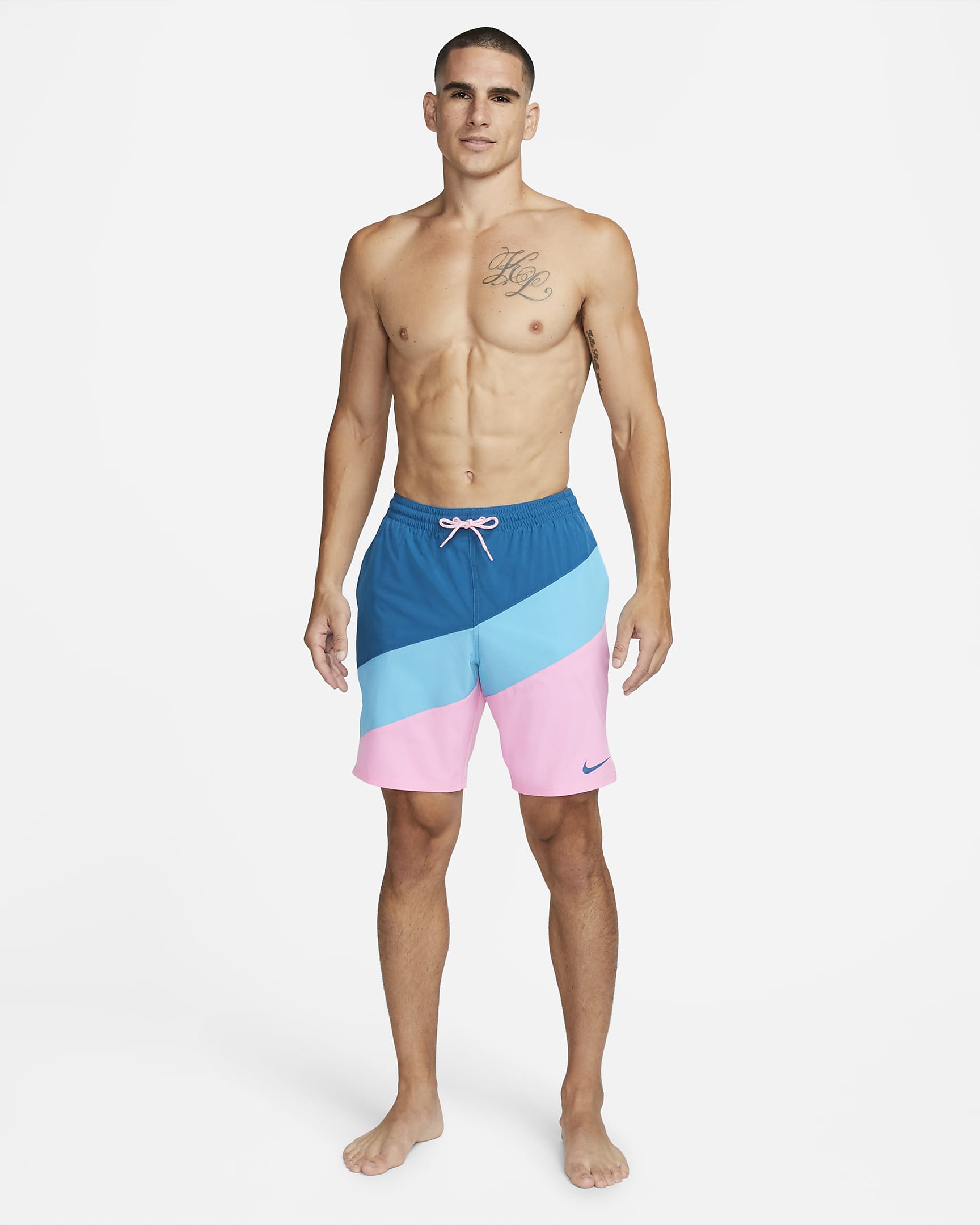 Nike Color Surge Men's 9" Volley Shorts.