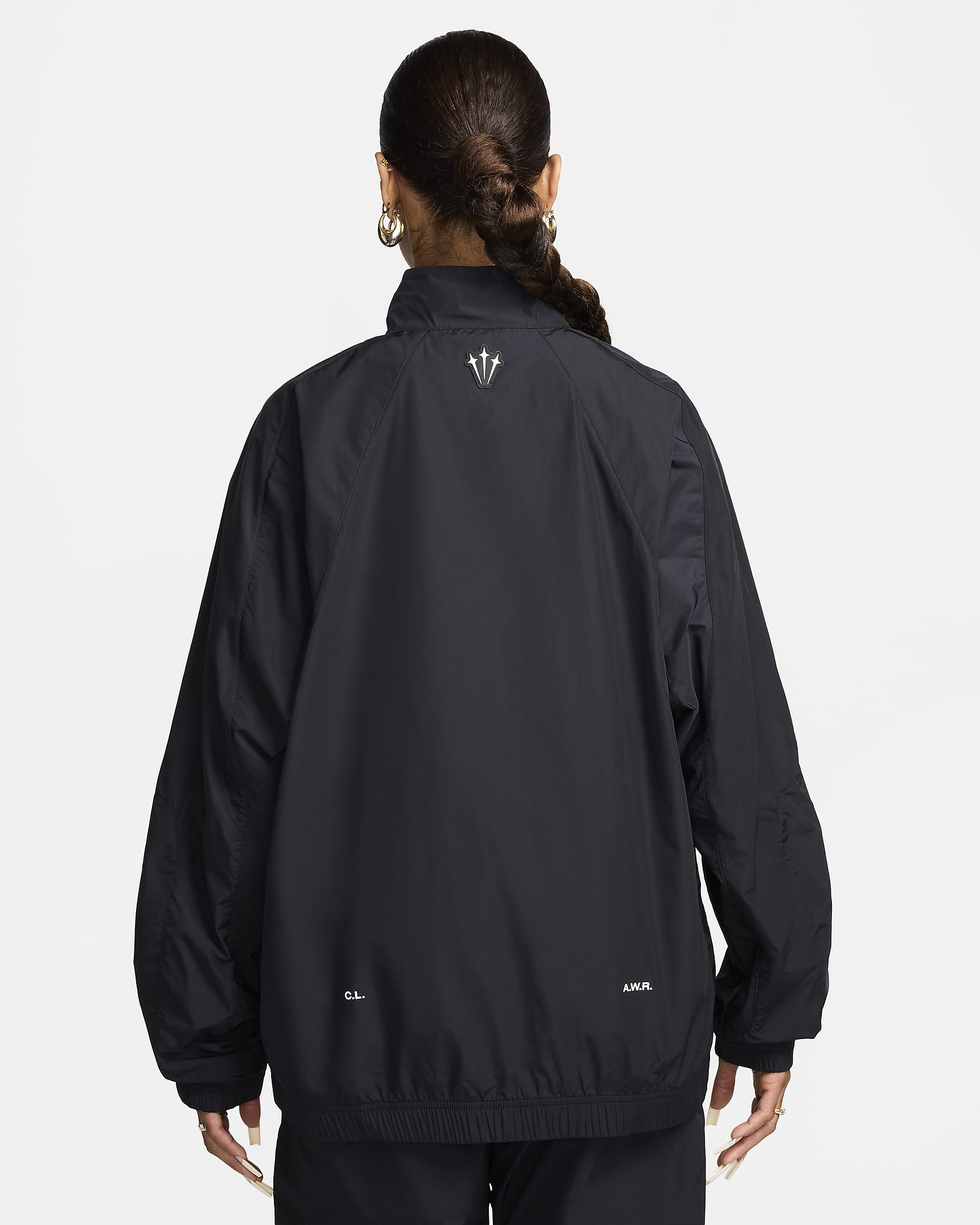 NOCTA Northstar Nylon Tracksuit Jacket - Black/Black/White