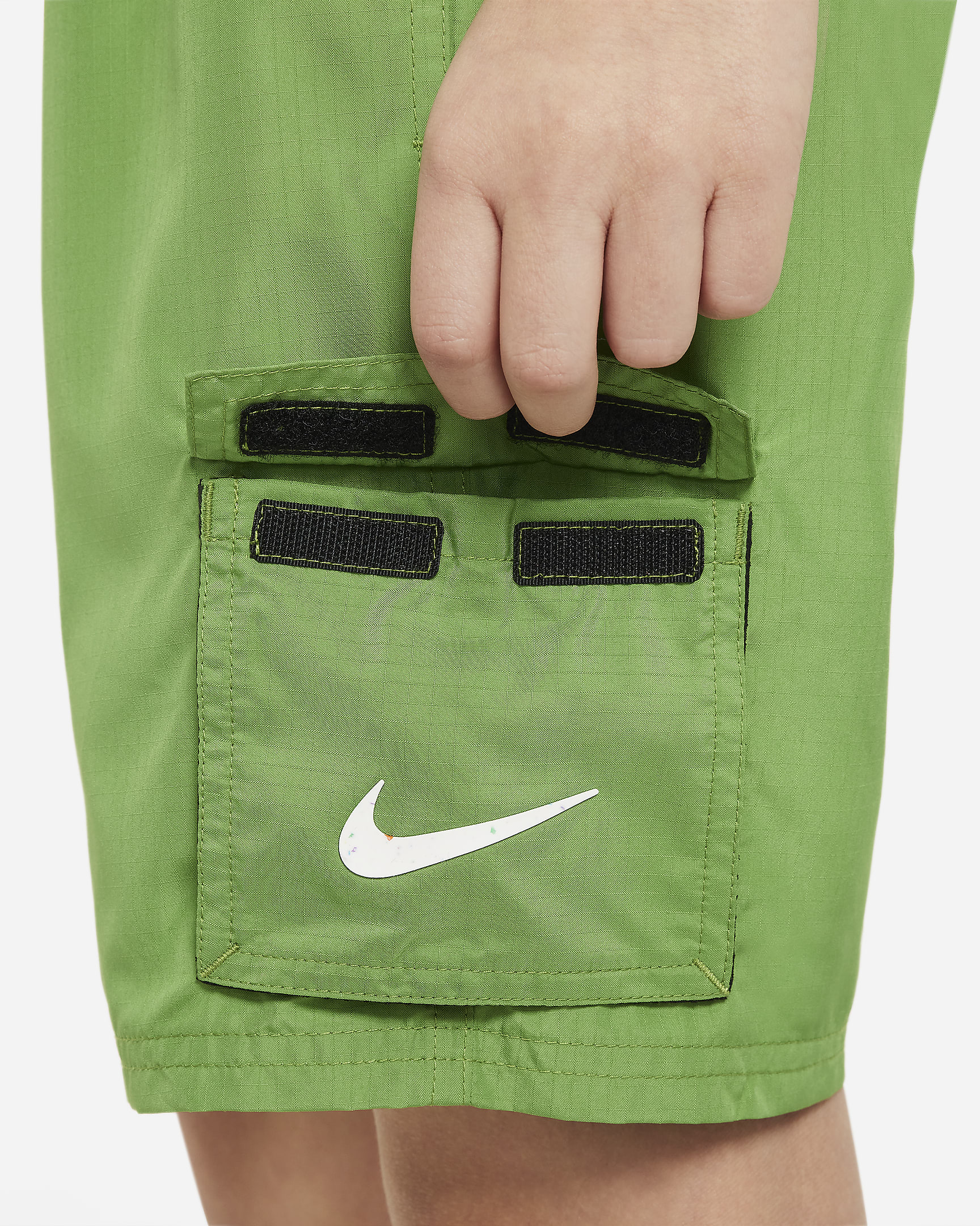 Shorts de vóleibol de 15 cm para niño talla grande Nike Swim Voyage - Clorofila