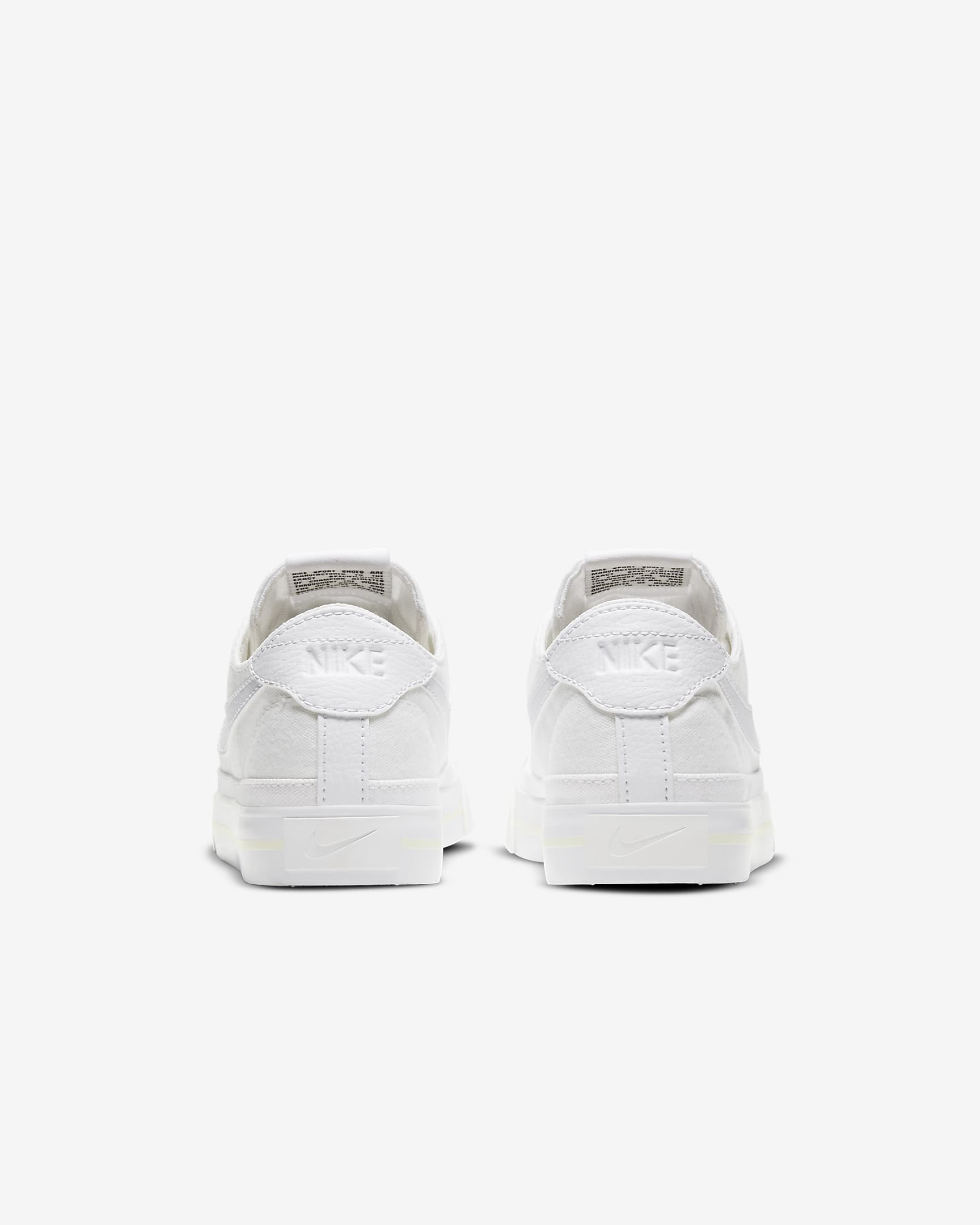 Nike Court Legacy Canvas 女鞋 - 白色/Summit White/白色