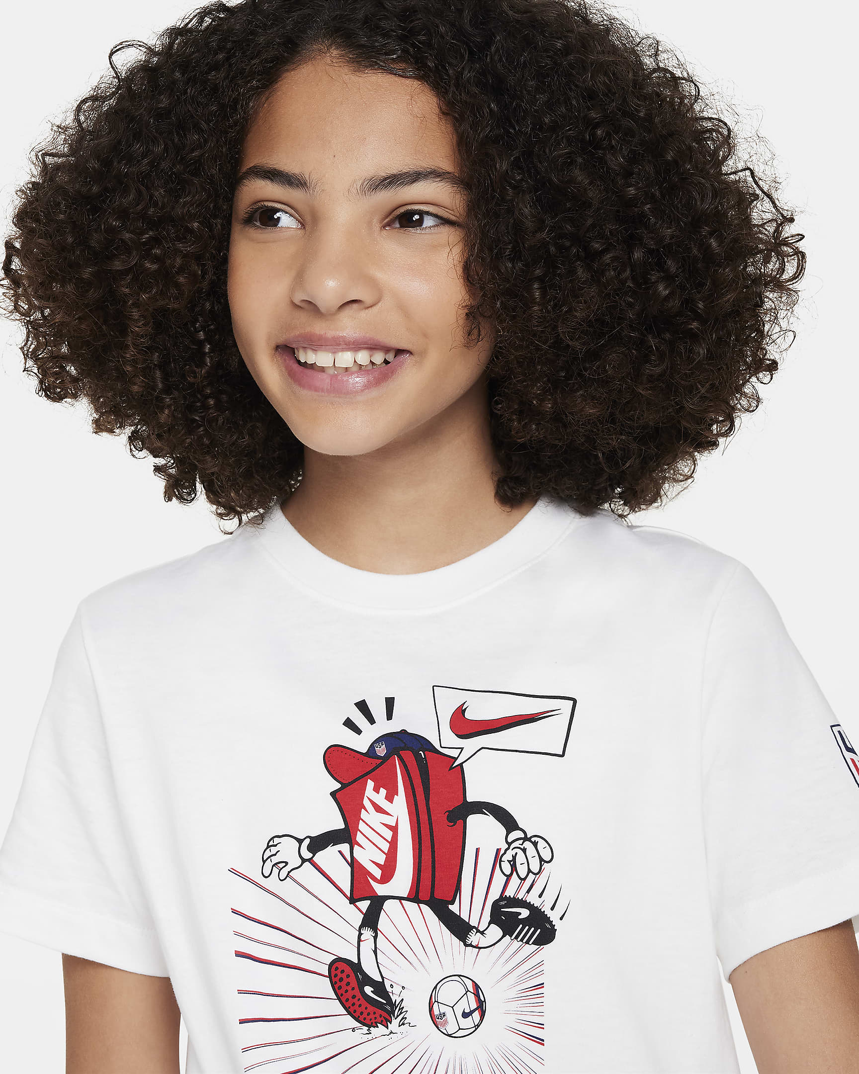 U.S. Big Kids' Nike Soccer T-Shirt. Nike.com