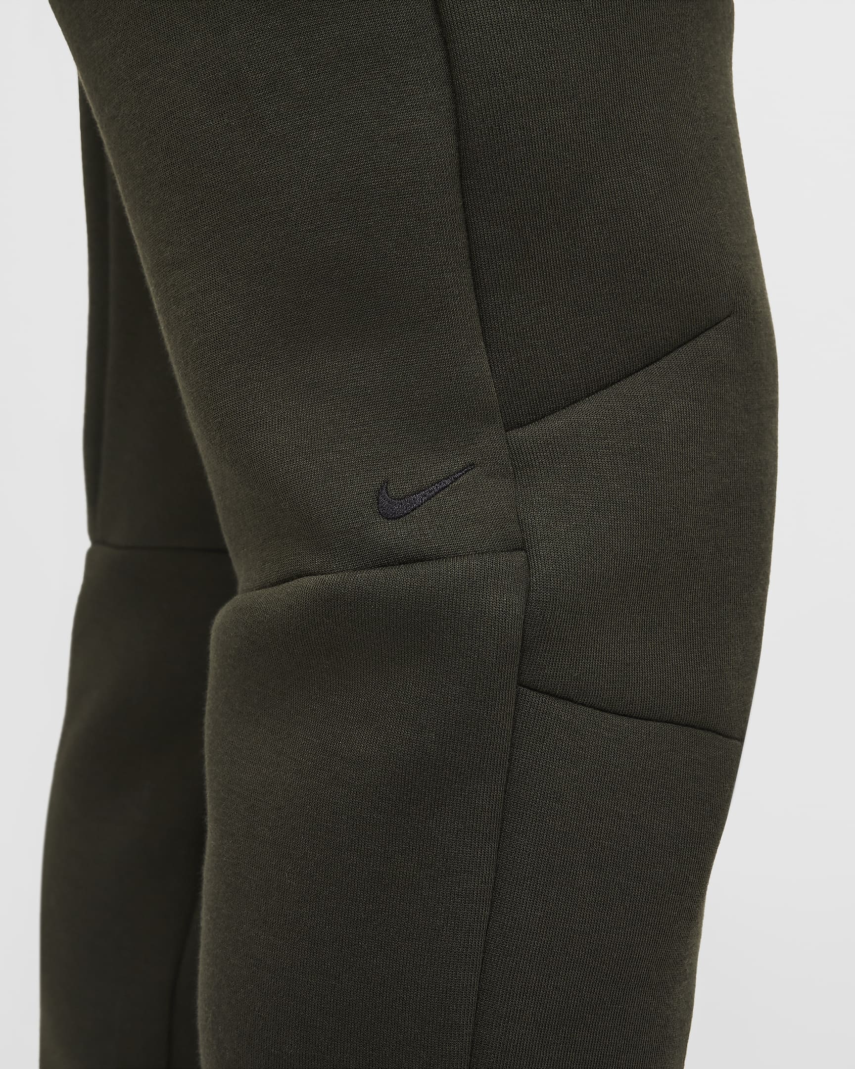 Nike Tech Men's Fleece Joggers - Sequoia/Medium Olive/Black