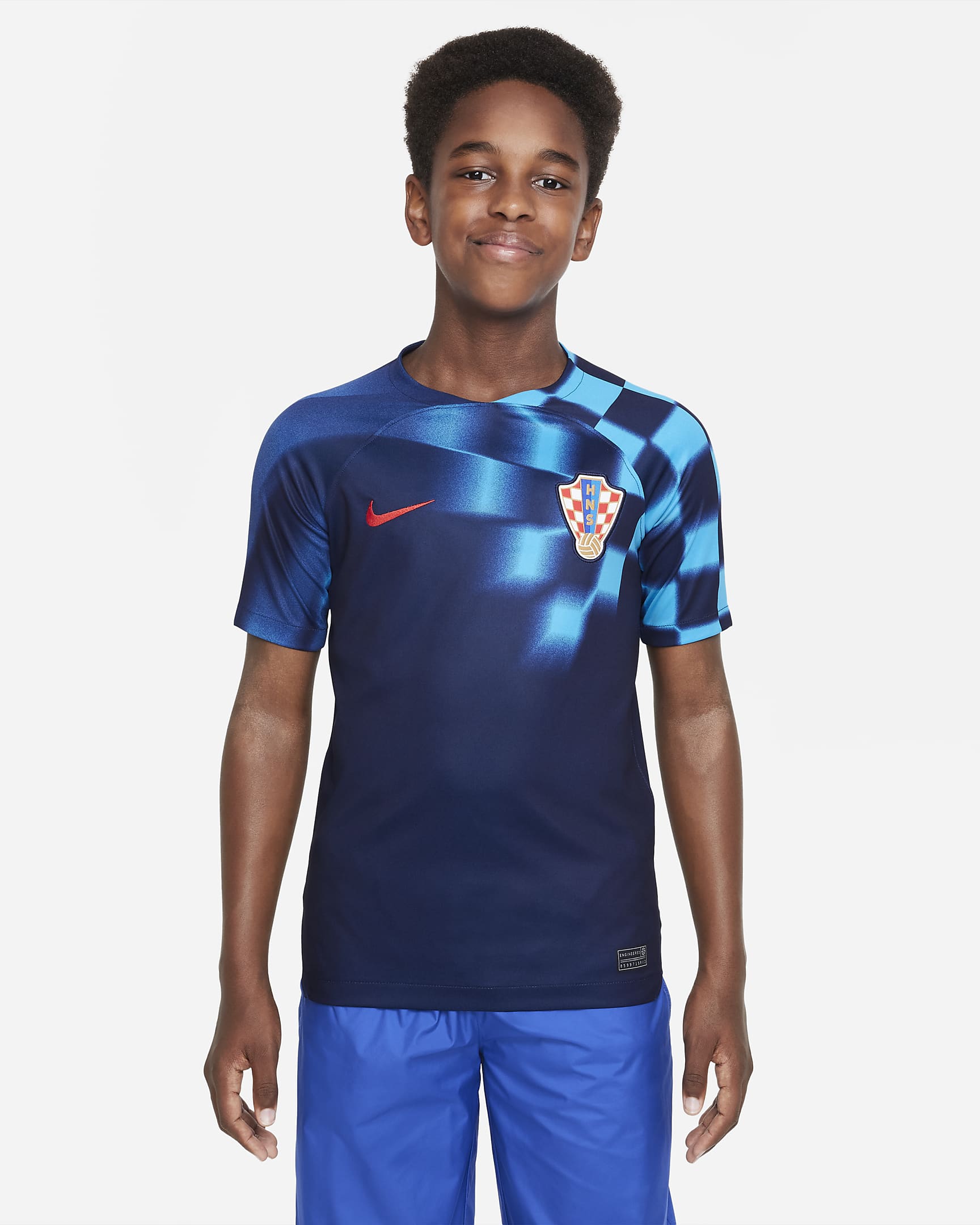 Kroatien 2022/23 Stadium Away Nike Dri-FIT Fußballtrikot Für ältere ...