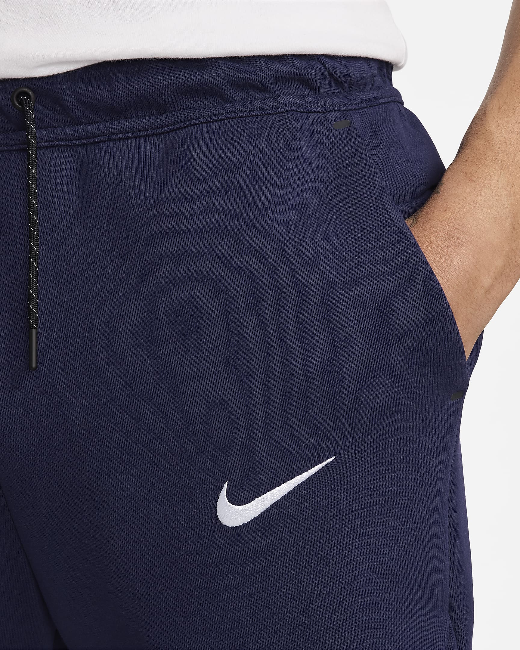 England Tech Fleece Nike Football joggebukse til herre - Purple Ink/Hvit