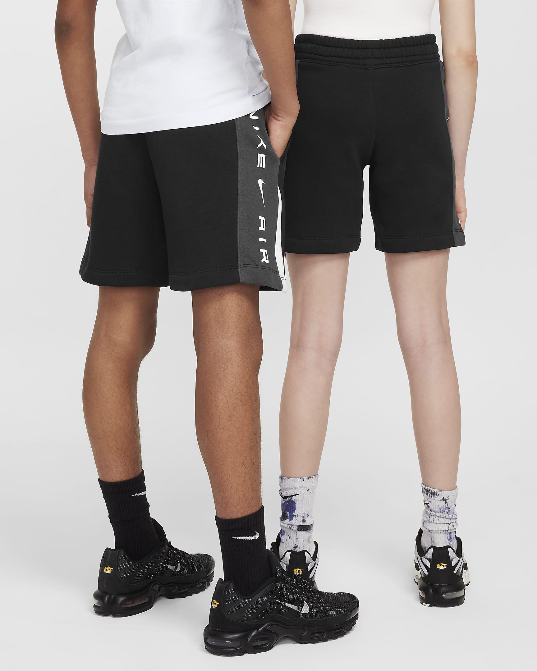 Nike Air Older Kids' Shorts - Black/Anthracite/White/White