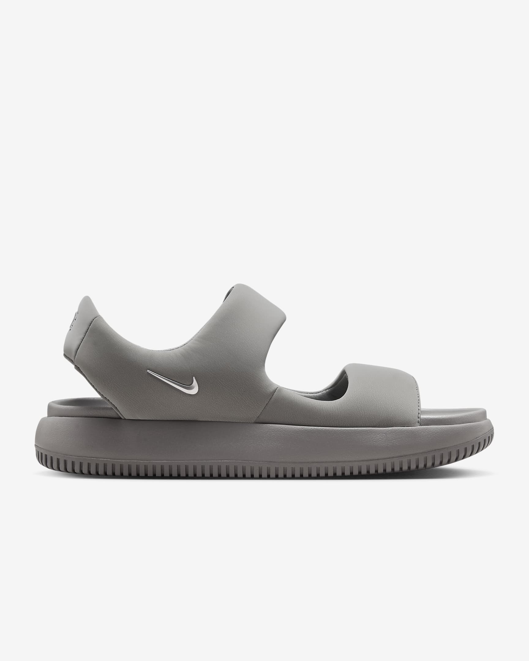 Nike Calm Men's Sandals - Flat Pewter/Flat Pewter/Metallic Silver