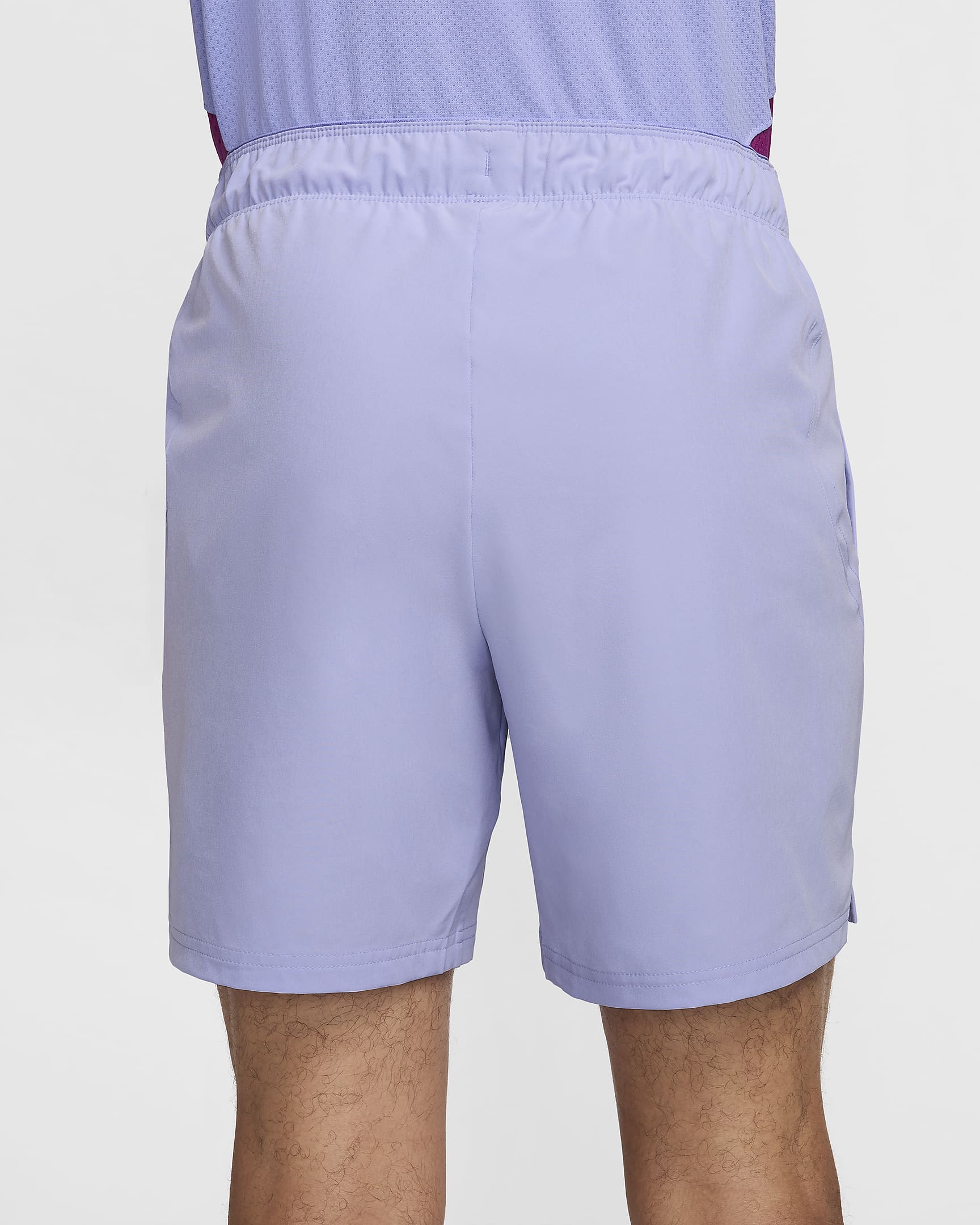 NikeCourt Advantage Men's Dri-FIT 7" Tennis Shorts - Purple Pulse/Black