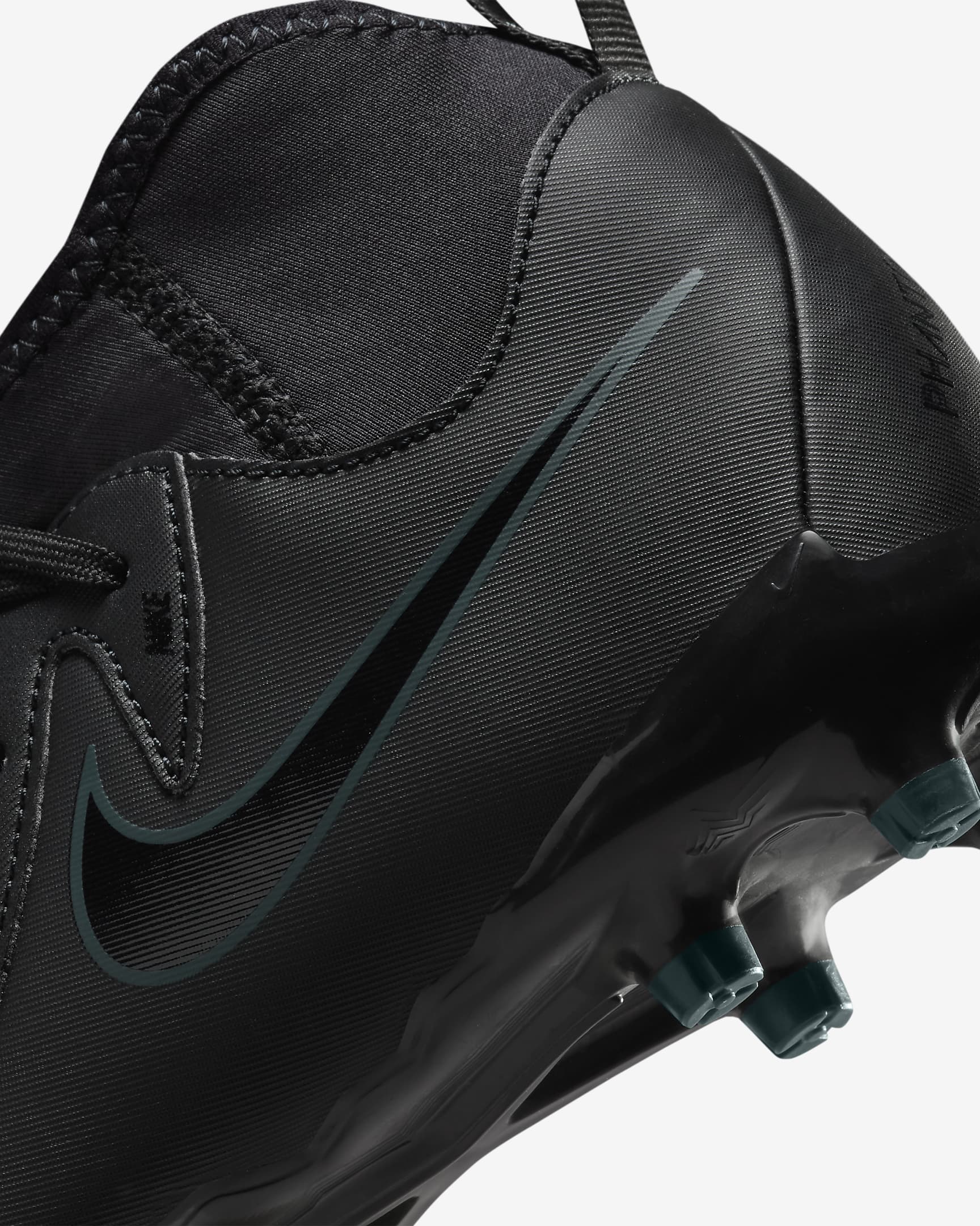 Chaussure de foot à crampons multisurfaces Nike Jr. Phantom Luna 2 Academy pour enfant/ado - Noir/Deep Jungle/Noir