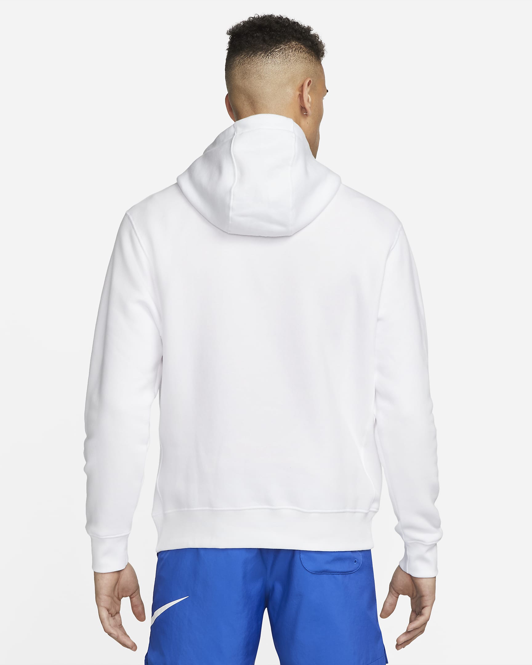 Huvtröja Nike Sportswear för män - Vit