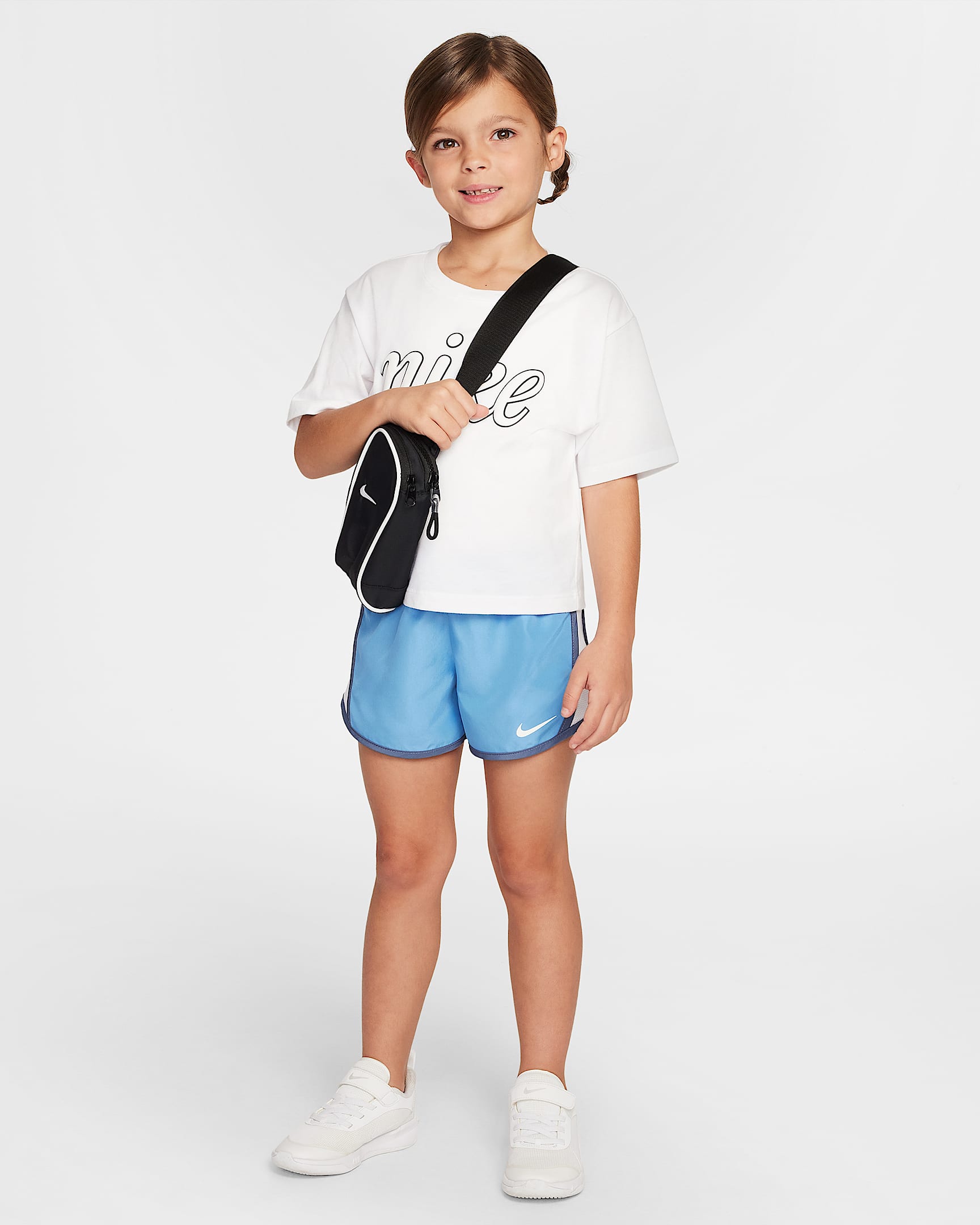 Nike Dri-FIT Tempo Little Kids' Shorts - Blue Beyond