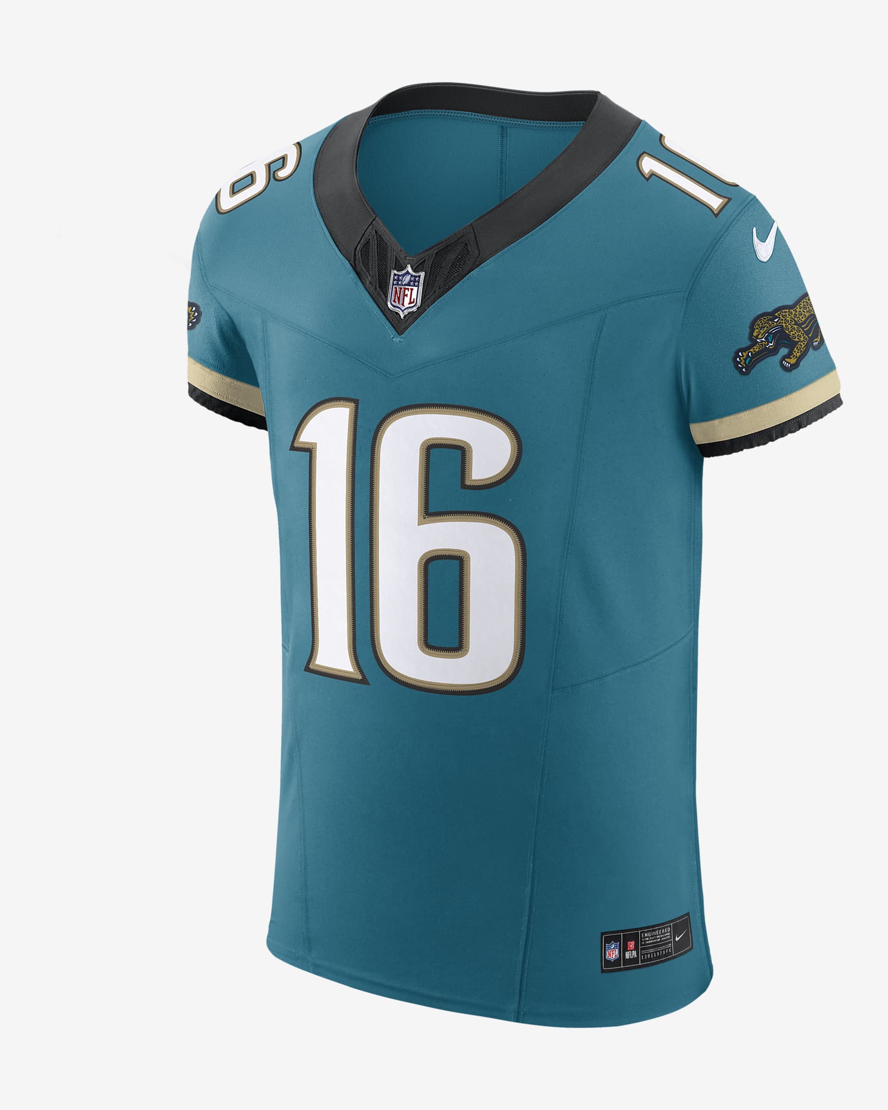 Trevor Lawrence Jacksonville Jaguars Men's Nike Dri-FIT NFL Elite Football Jersey - Teal