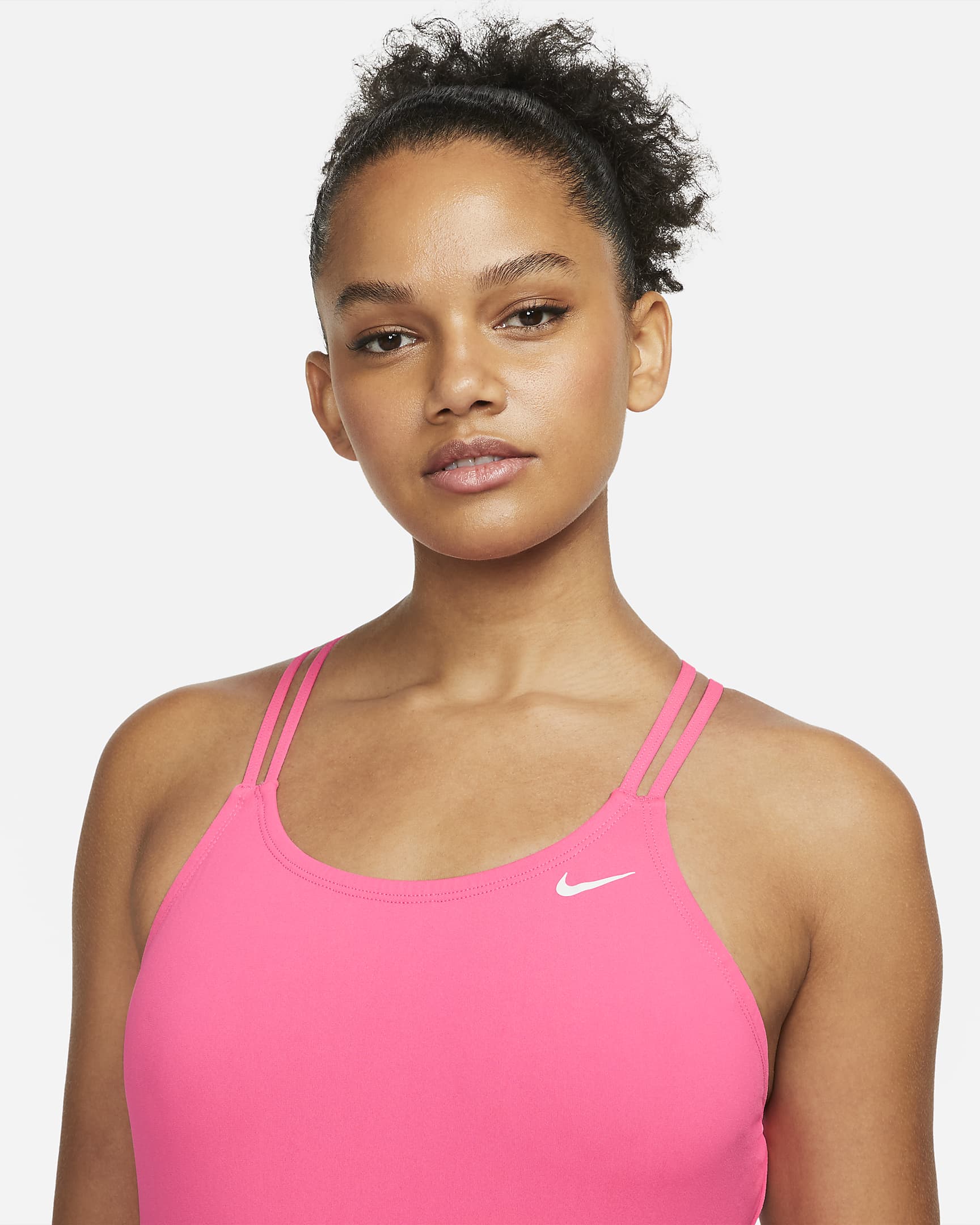 Nike HydraStrong Solid Women's Spiderback 1Piece Swimsuit. Nike UK