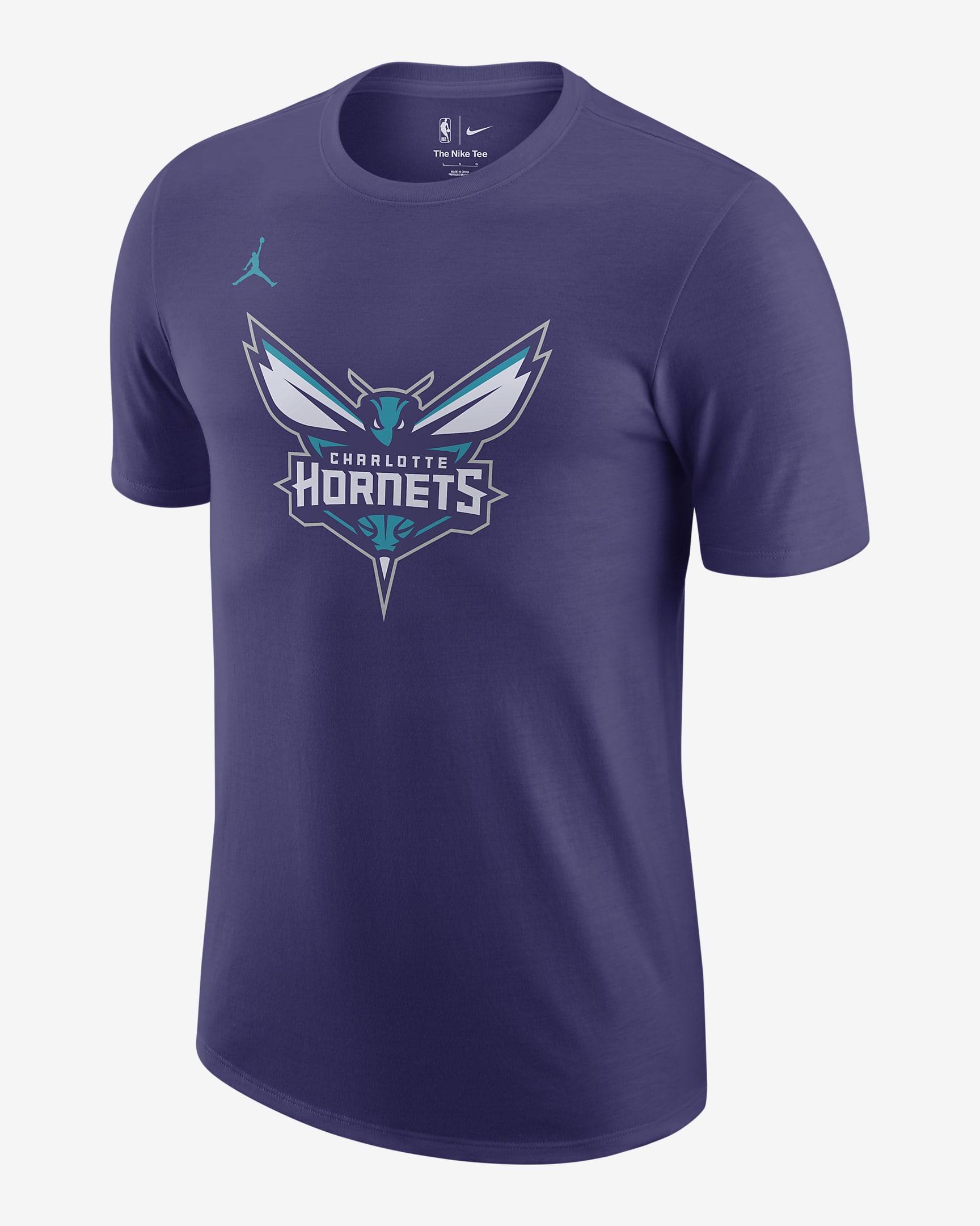 Charlotte Hornets Essential Men's Nike NBA T-Shirt - New Orchid