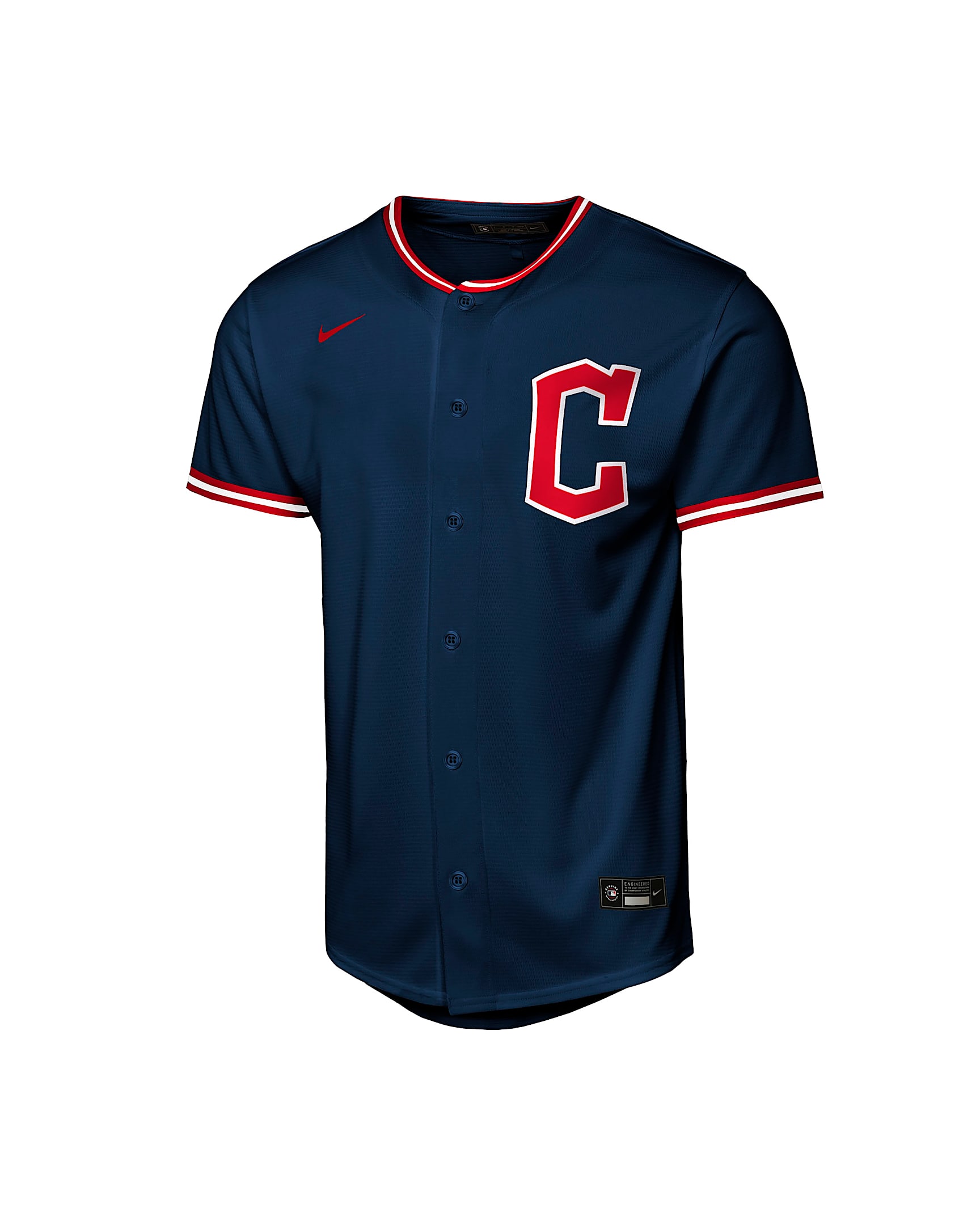 Cleveland Guardians Big Kids' Nike MLB Replica Jersey - Blue